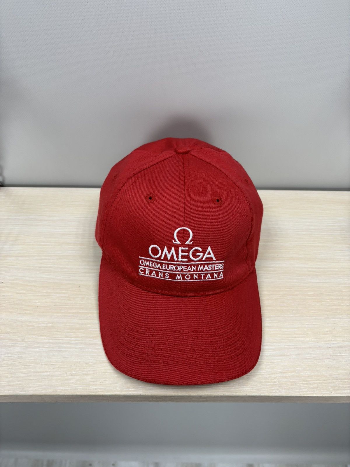 Omega Mens cap Omega Color Red Size ONE SIZE - 3 Thumbnail