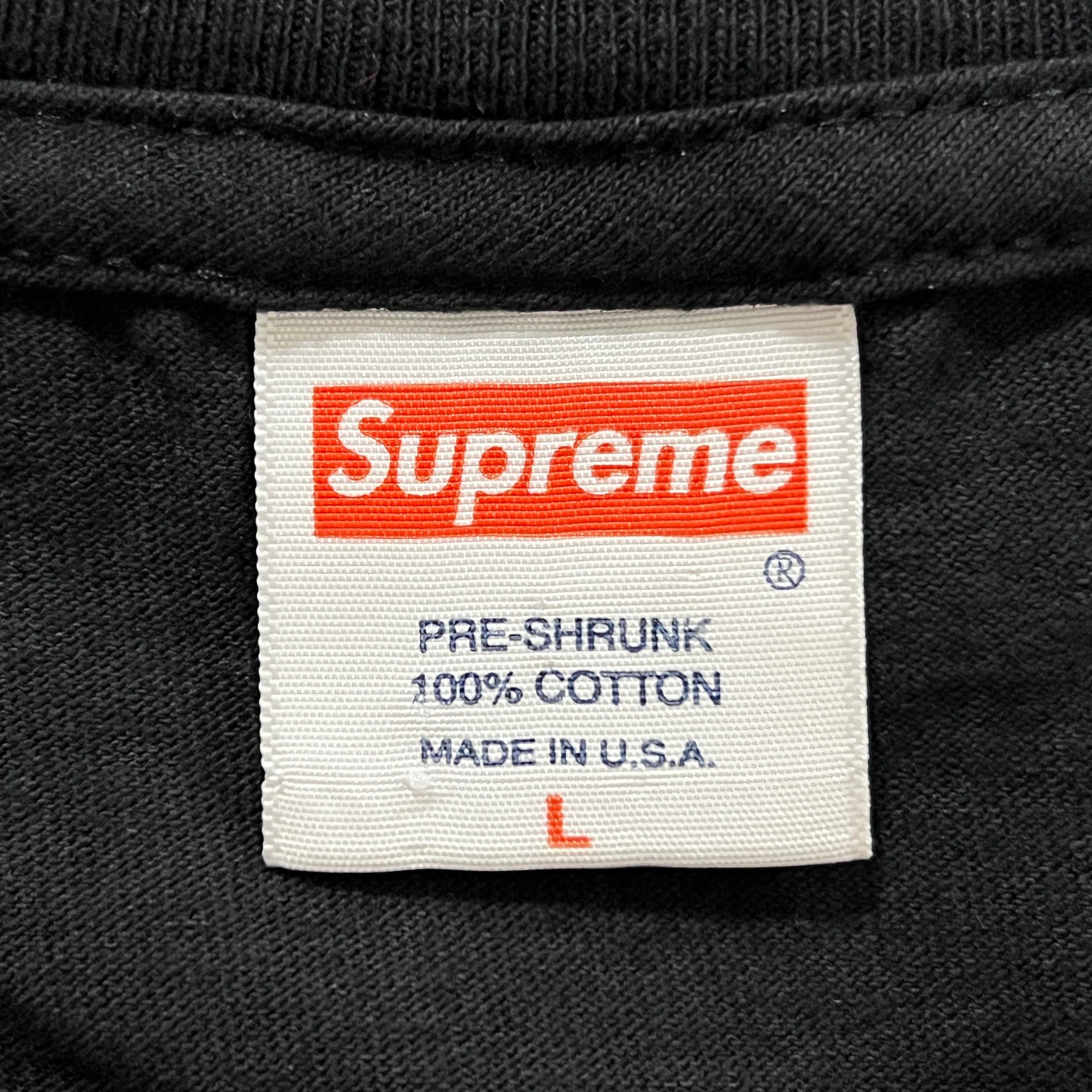 Supreme Supreme AW07 Neighborhood NS Logo Tee Black Size US L / EU 52-54 / 3 - 8 Thumbnail