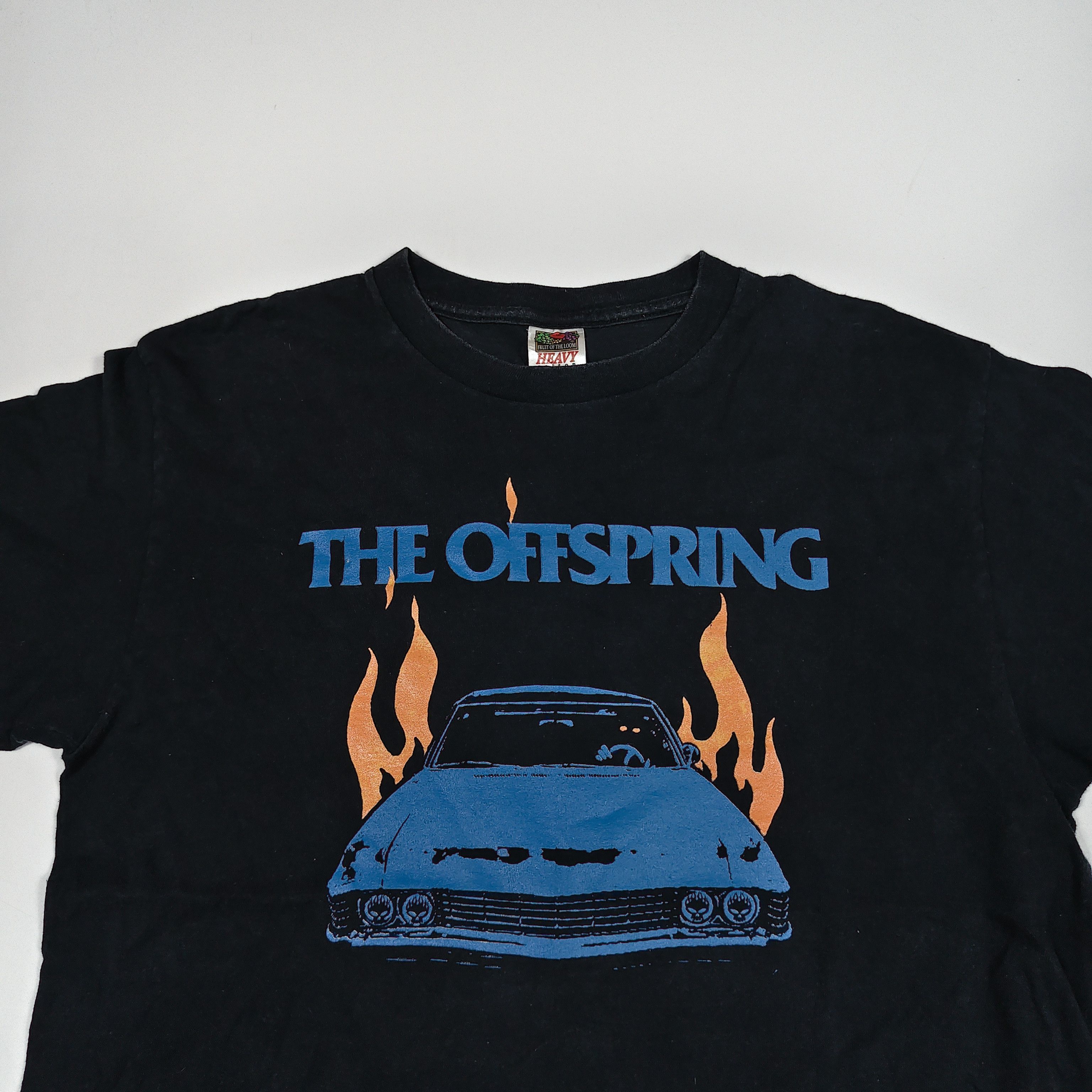 Band Tees 90s The Offspring Americana Flaming Car #F Size US M / EU 48-50 / 2 - 3 Thumbnail