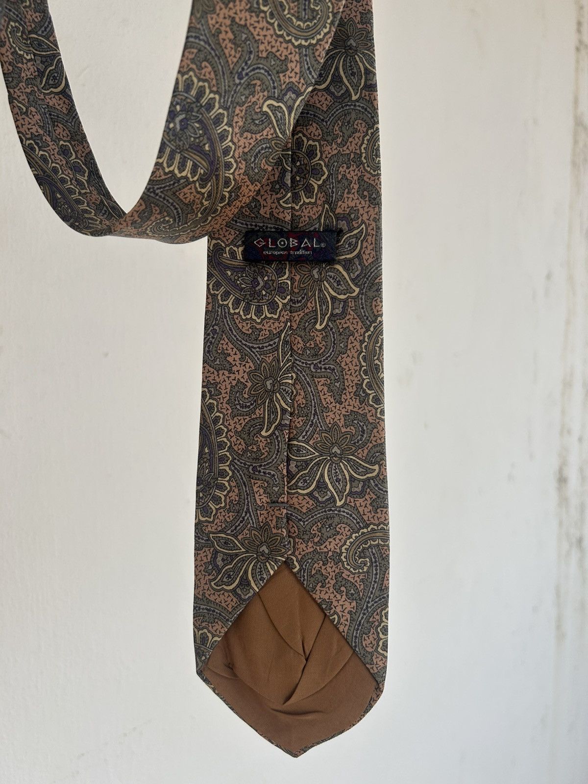 Other Global Euro Vintage Tie Floral Size ONE SIZE - 6 Thumbnail