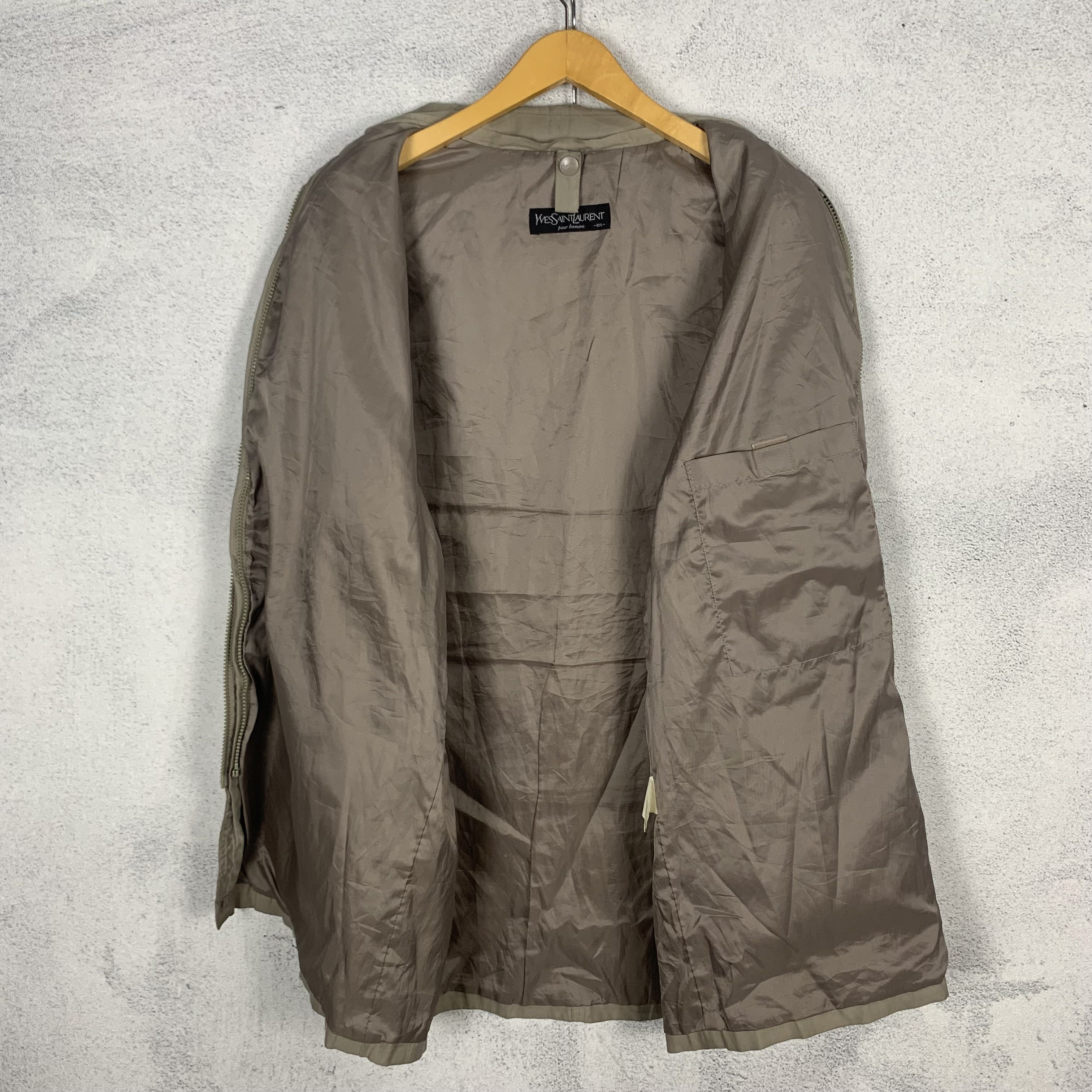 Vintage 90s Yves Saint Laurent YSL Coat Jacket