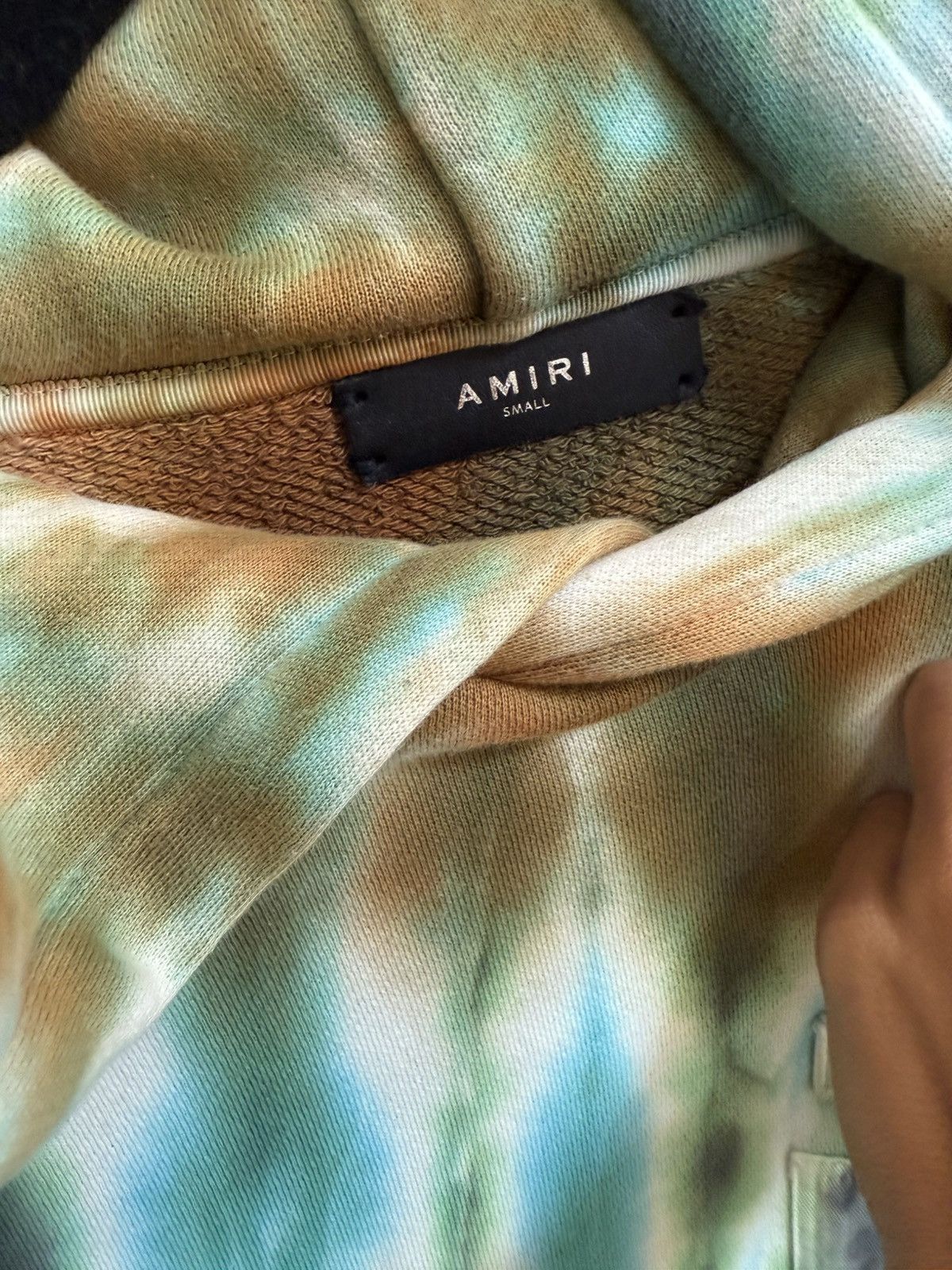 Amiri Amiri Multicolor Tie-Dye hoodie Size US S / EU 44-46 / 1 - 3 Thumbnail
