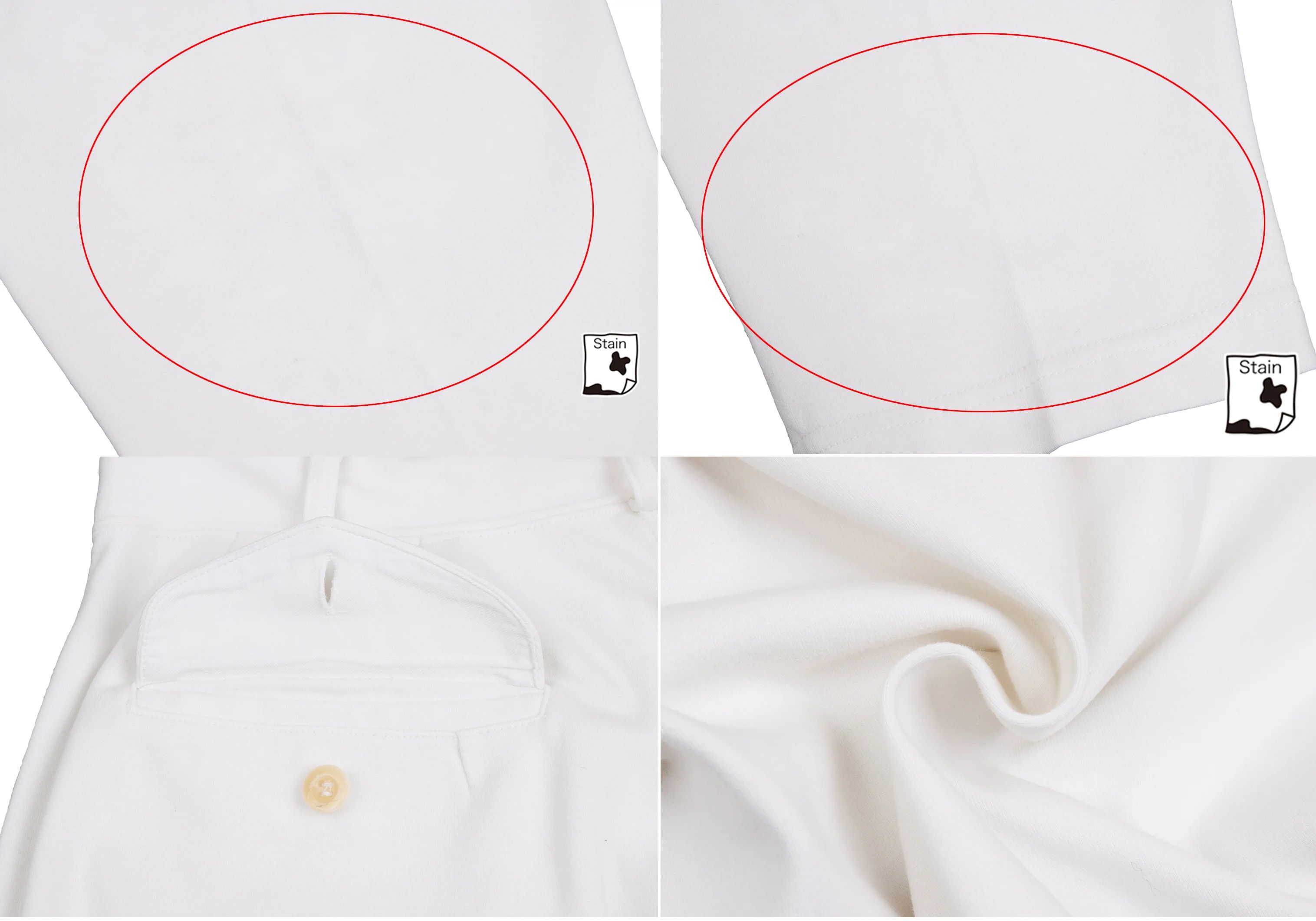 Comme des Garcons Homme Plus Cotton Center Seam Tapered Pants Off White Size S Size US 30 / EU 46 - 17 Thumbnail