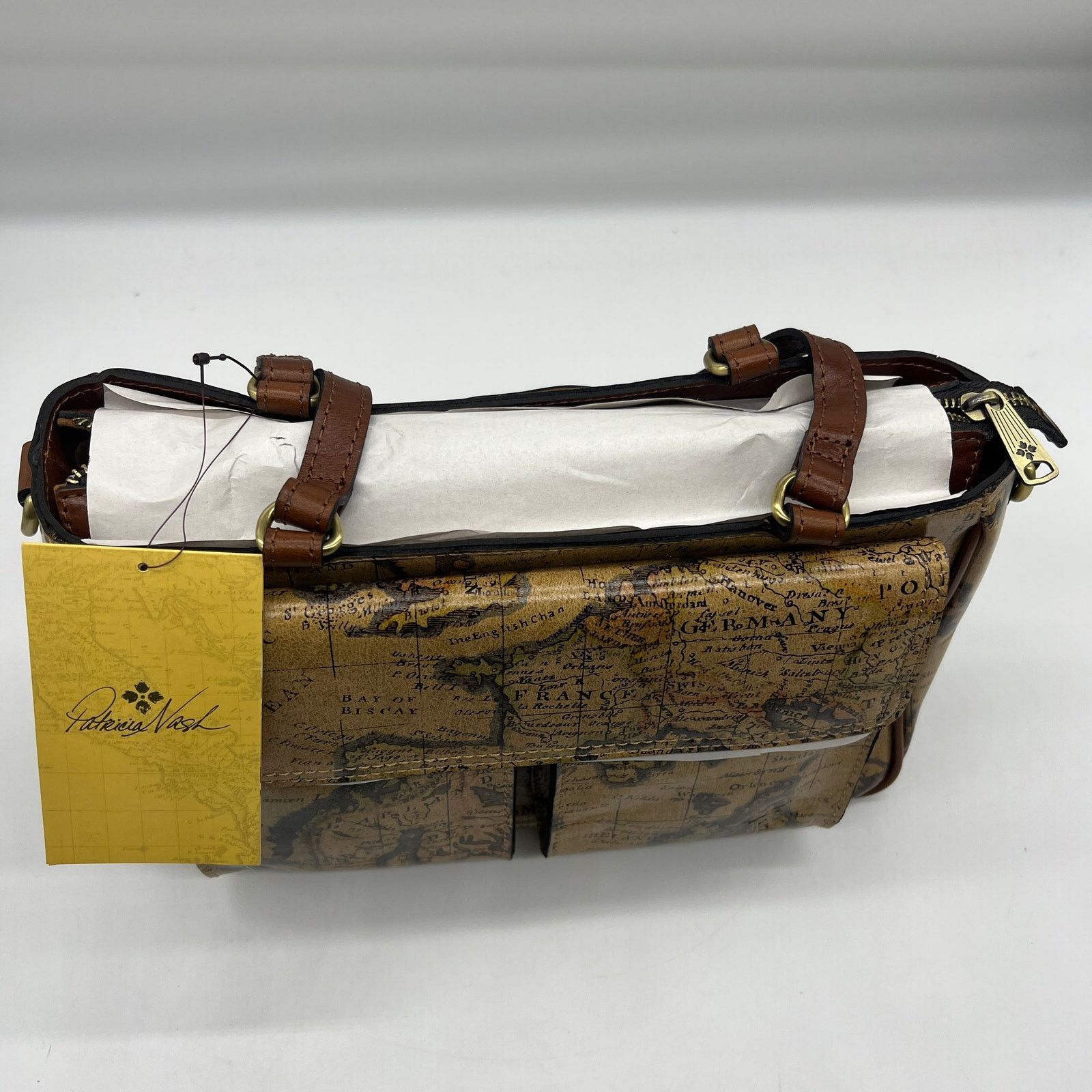 Other Patricia Nash Leather Rosetti Satchel Crossbody Size ONE SIZE - 5 Thumbnail