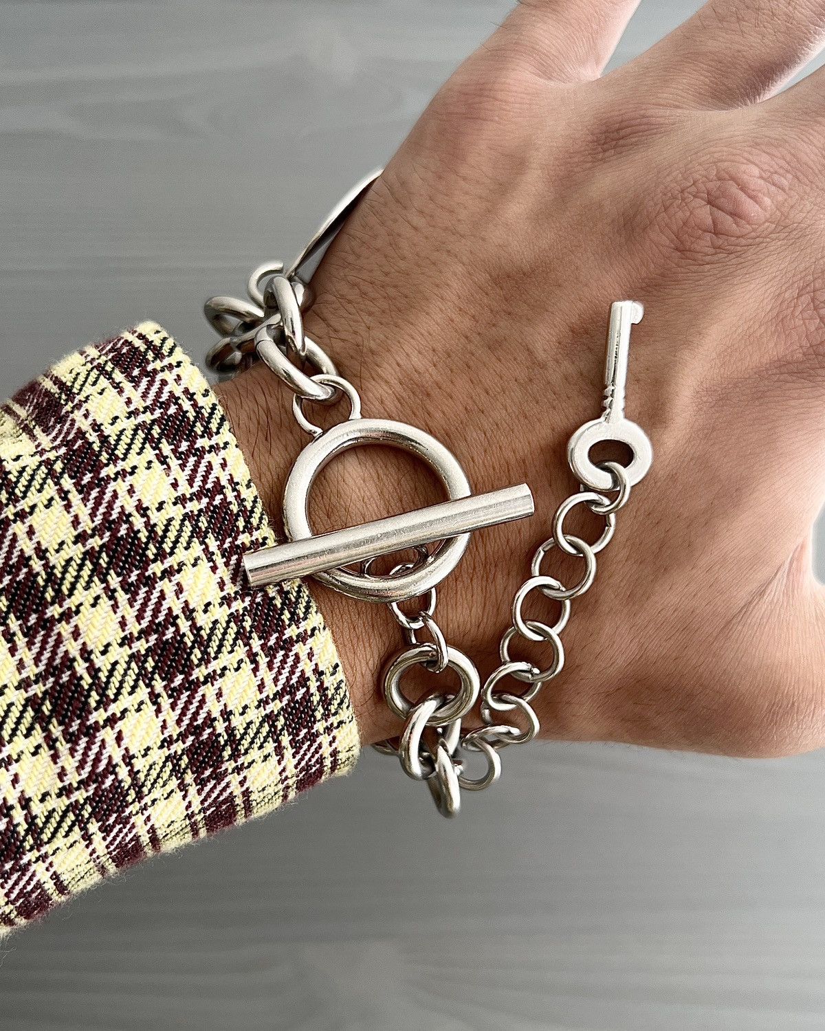 Maison Margiela Maison Martin Margiela MM6 Chaine D'ancre Bracelet Size ONE SIZE - 6 Thumbnail