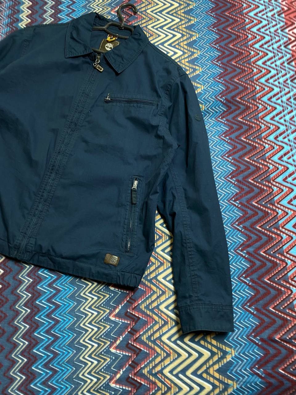 Timberland × Vintage Vintage Timberland Nylon Jacket 00s Size US L / EU 52-54 / 3 - 18 Thumbnail