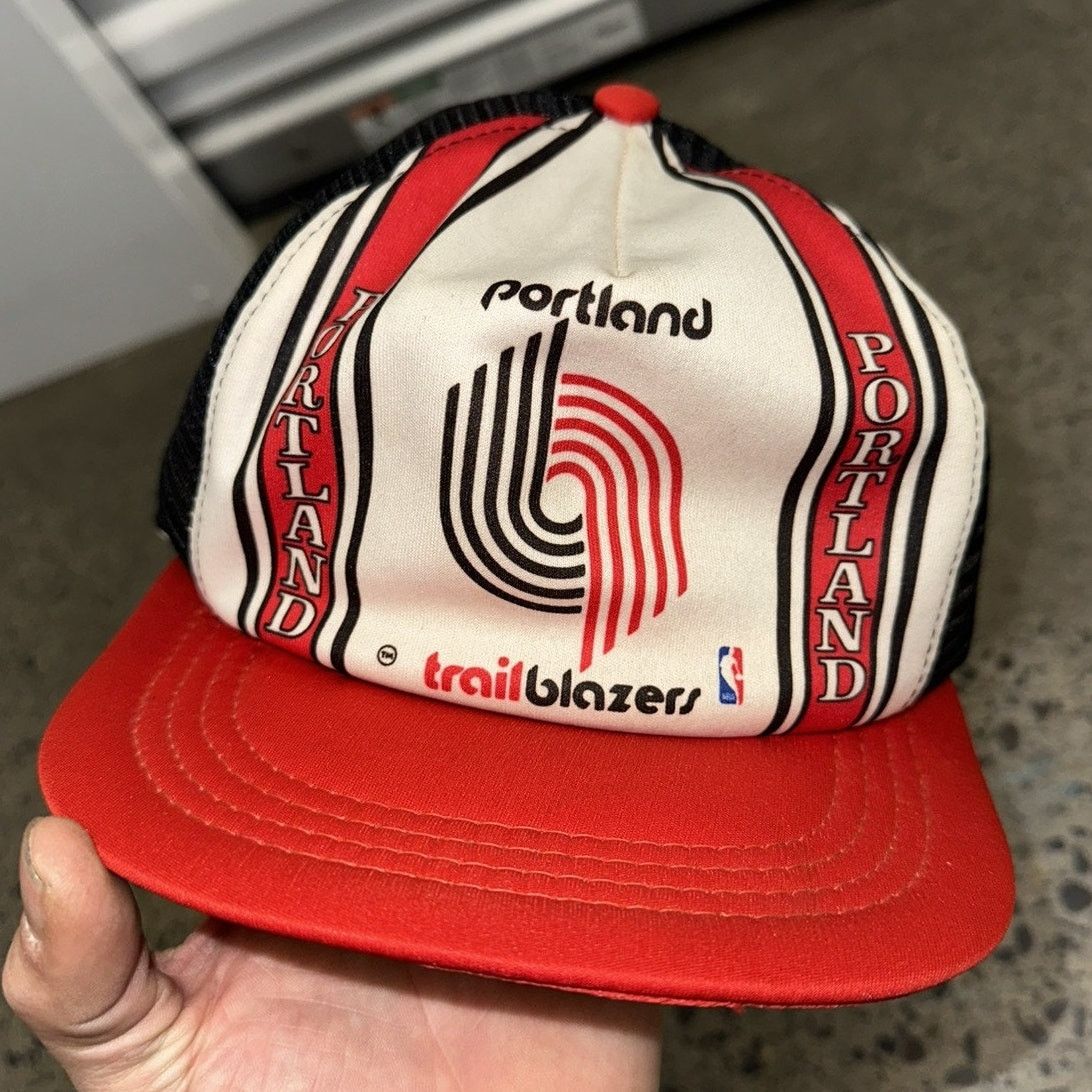 NBA × Vintage Vintage Portland Trail Blazers Hat NBA Basketball snapback Size ONE SIZE - 2 Thumbnail