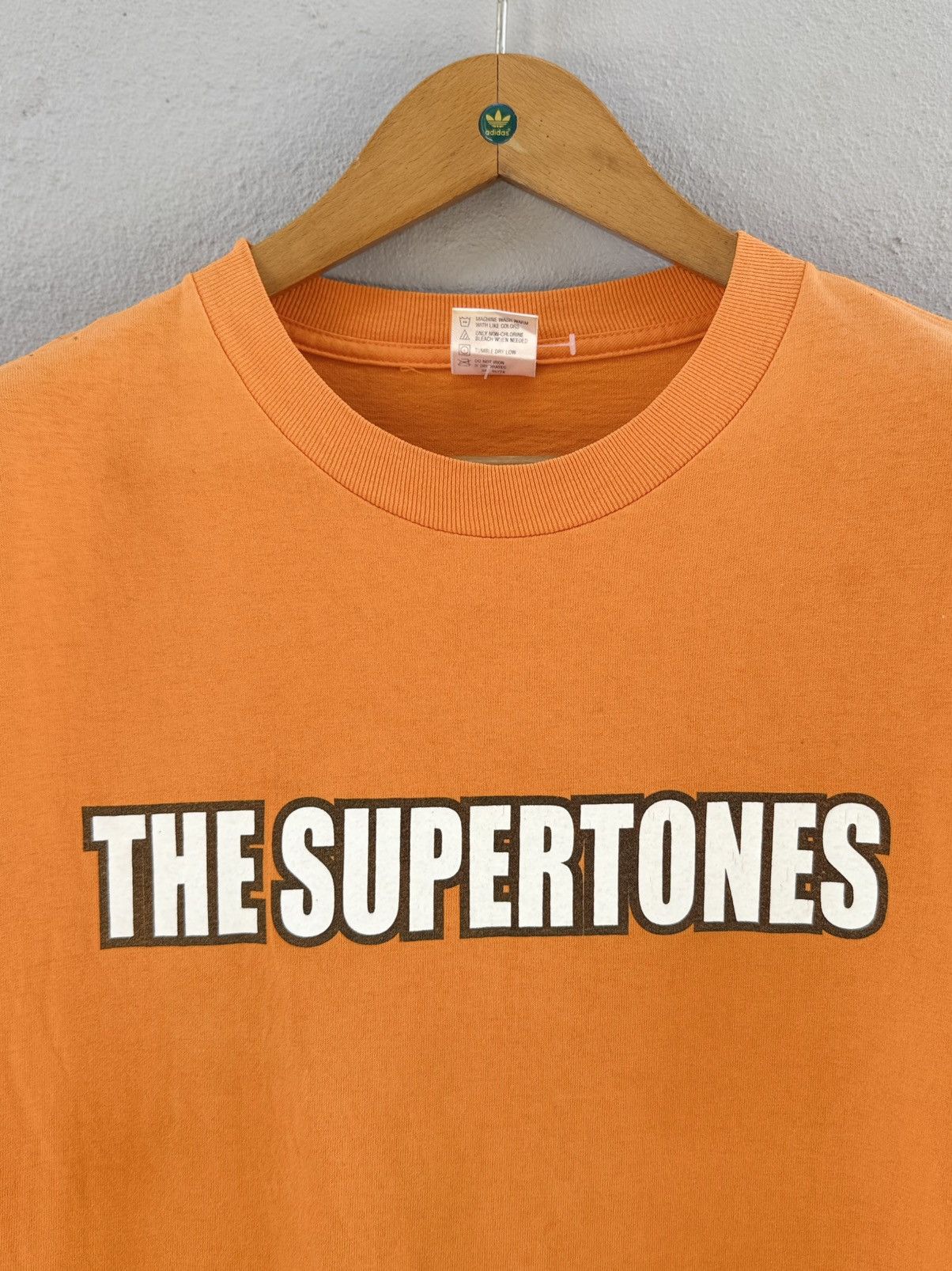 Band Tees Vintage 90s The Supertones Litterman Faded Grunge Punk Tee Size US L / EU 52-54 / 3 - 3 Thumbnail