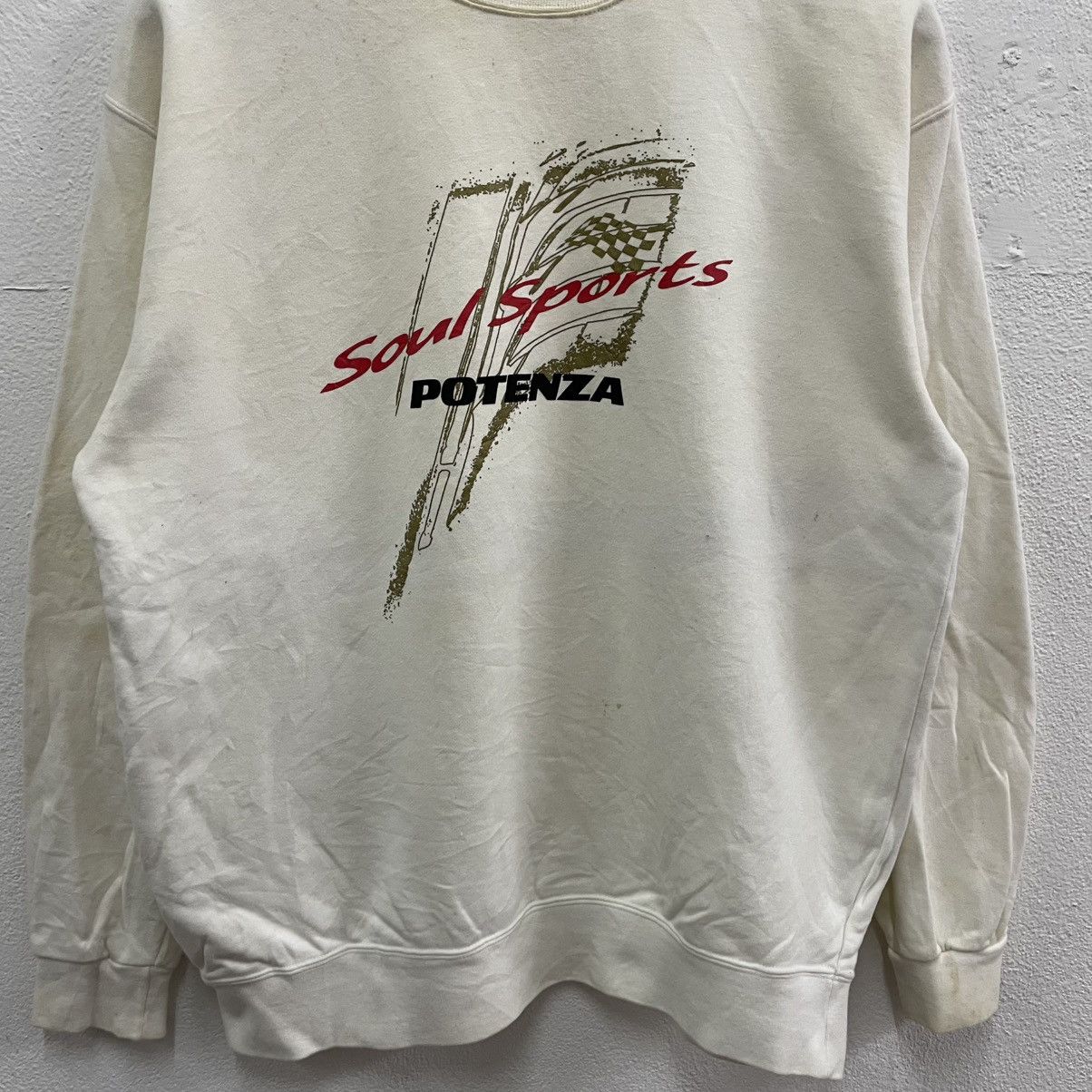 Japanese Brand × Vintage 🔥🇯🇵Vintage Bridgestone Potenza Sports Big Logo Sweatshirts Size US M / EU 48-50 / 2 - 5 Thumbnail