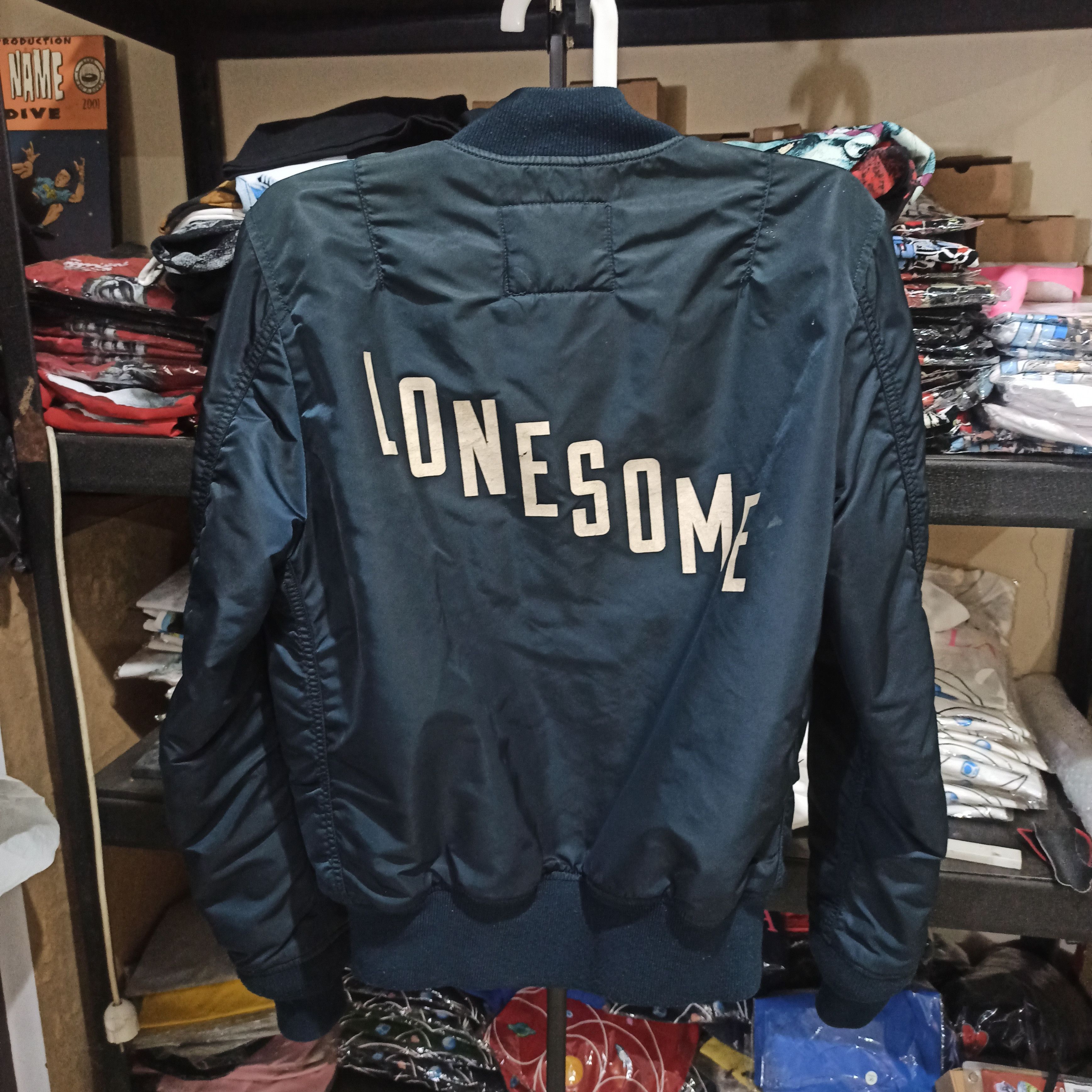 Alpha Industries × Band Tees Rolling Stones Alpha Industries Bomber MA-1 Bomber Jacket Size US S / EU 44-46 / 1 - 4 Thumbnail