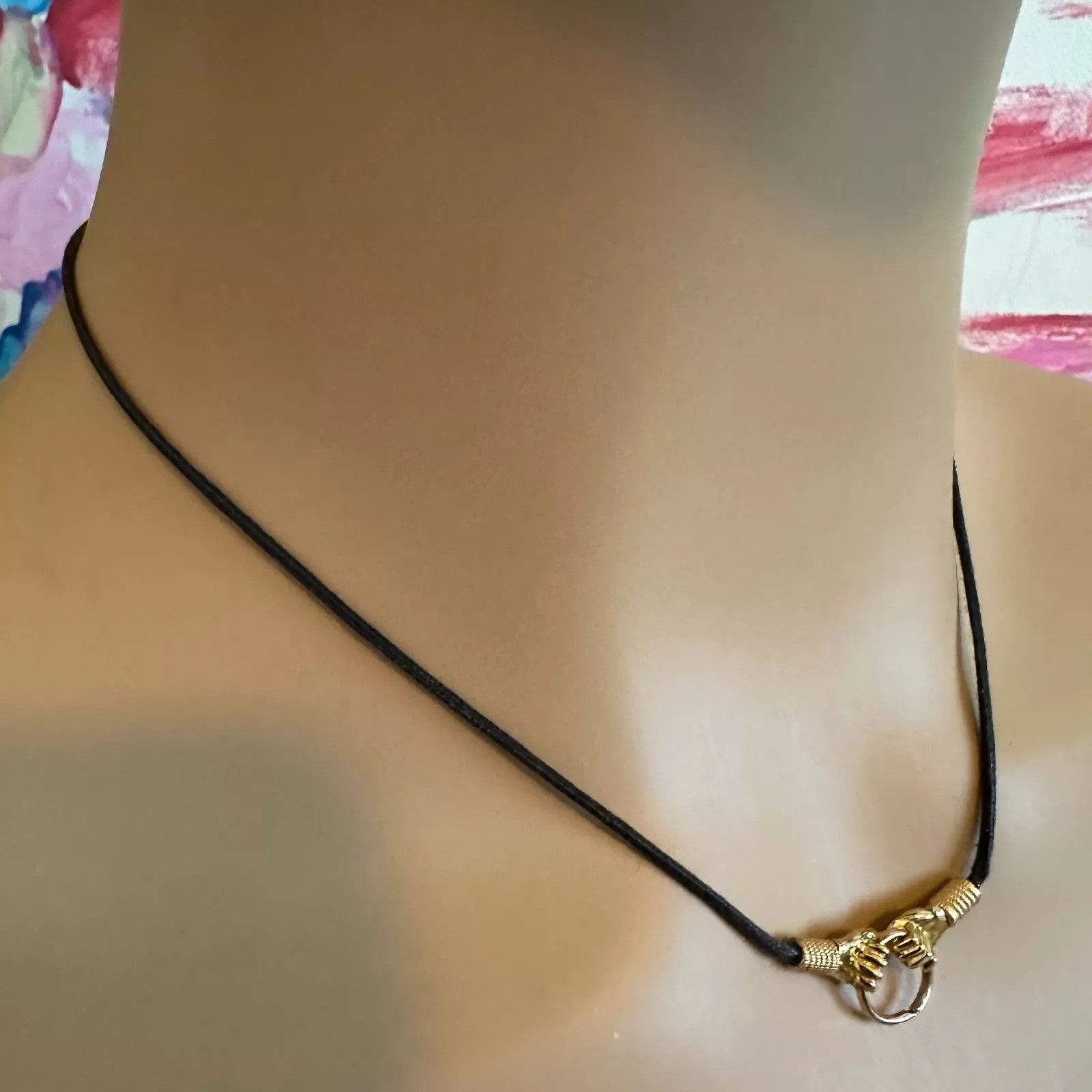 Gucci Gucci Gold Le Marche des Merveilles Tiger Bolo Tie Necklace Size ONE SIZE - 12 Thumbnail