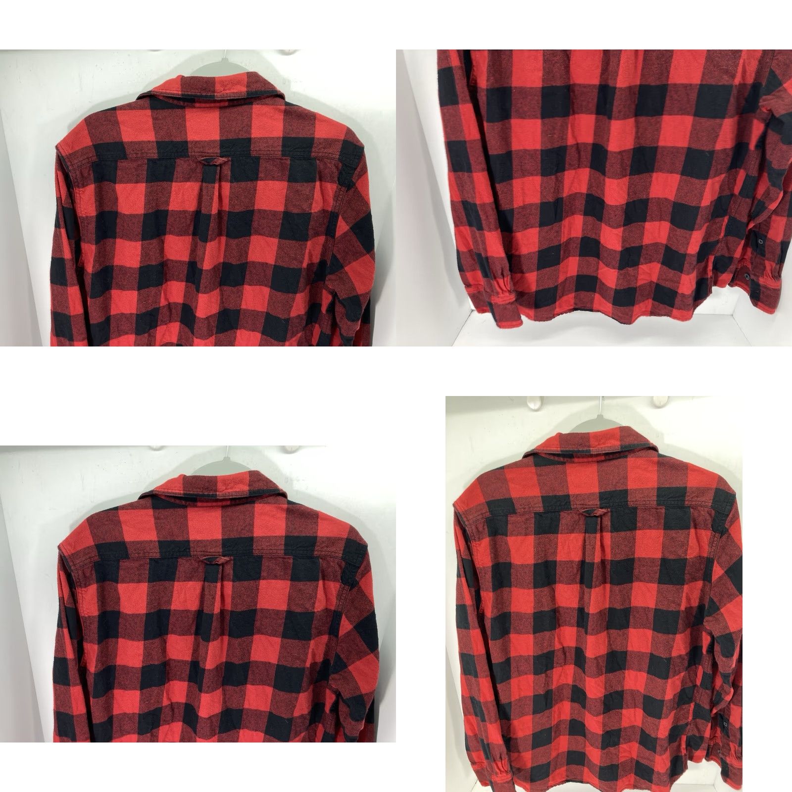 Eddie Bauer Eddie Bauer Flannel Shirt Men L Red Buffalo Plaid Button Long Sleeve Shirt Size US L / EU 52-54 / 3 - 8 Thumbnail