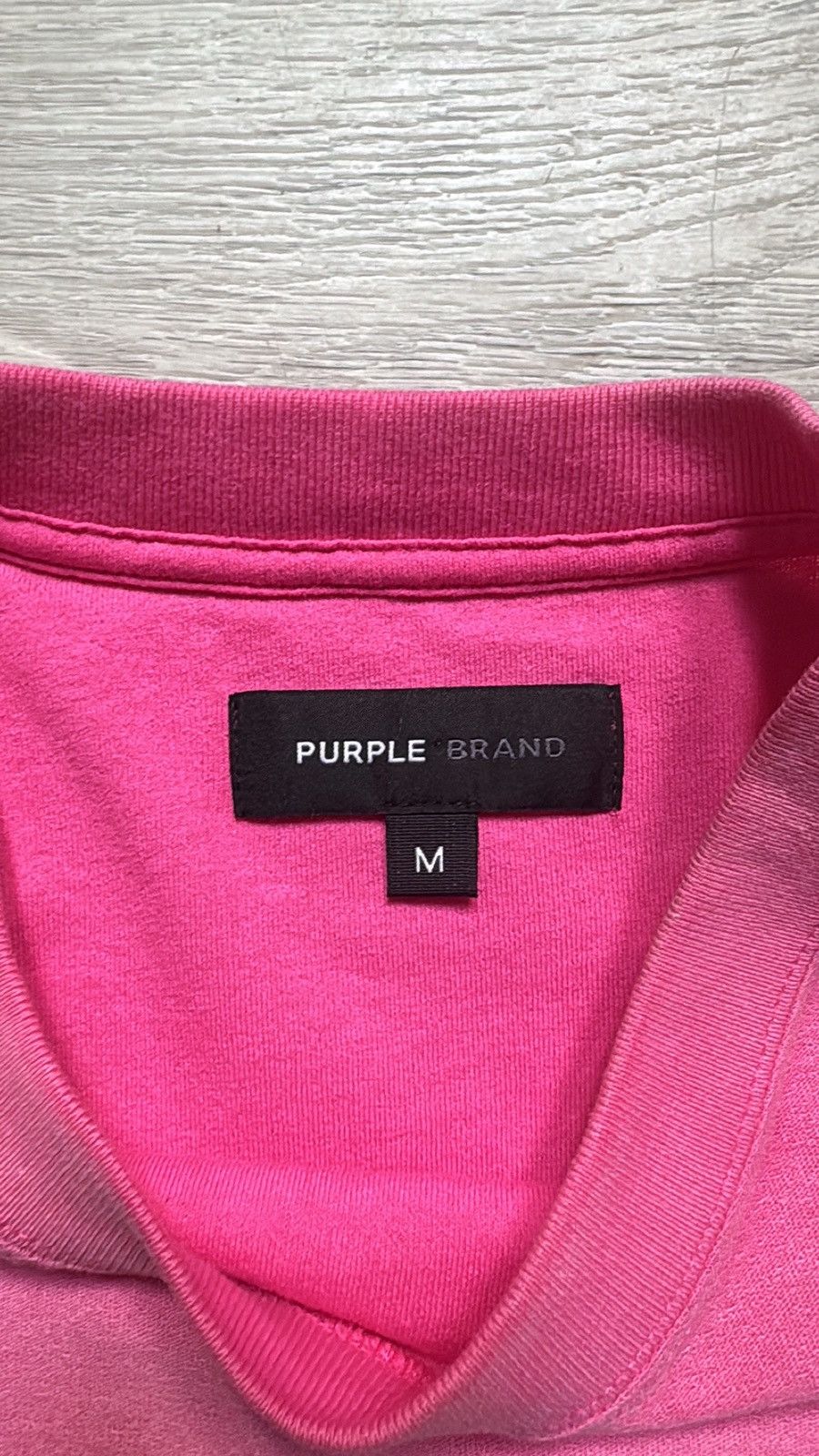 Purple Brand Purple Brand Textured Jersey Tee Size US M / EU 48-50 / 2 - 2 Thumbnail