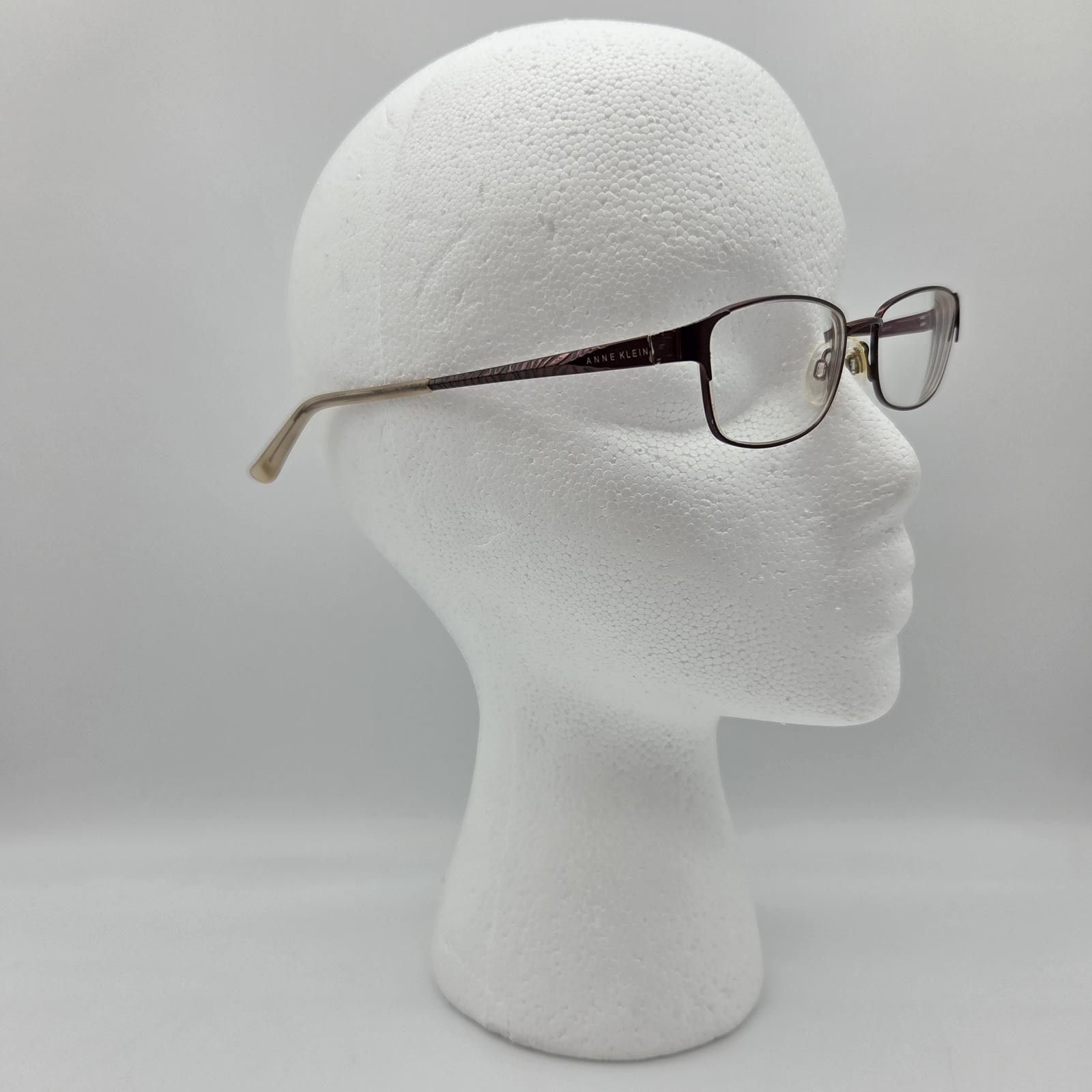 Designer Anne Klein AK5048 Eyeglasses FRAMES ONLY 51-17-140 208 Mocha Size ONE SIZE - 3 Thumbnail