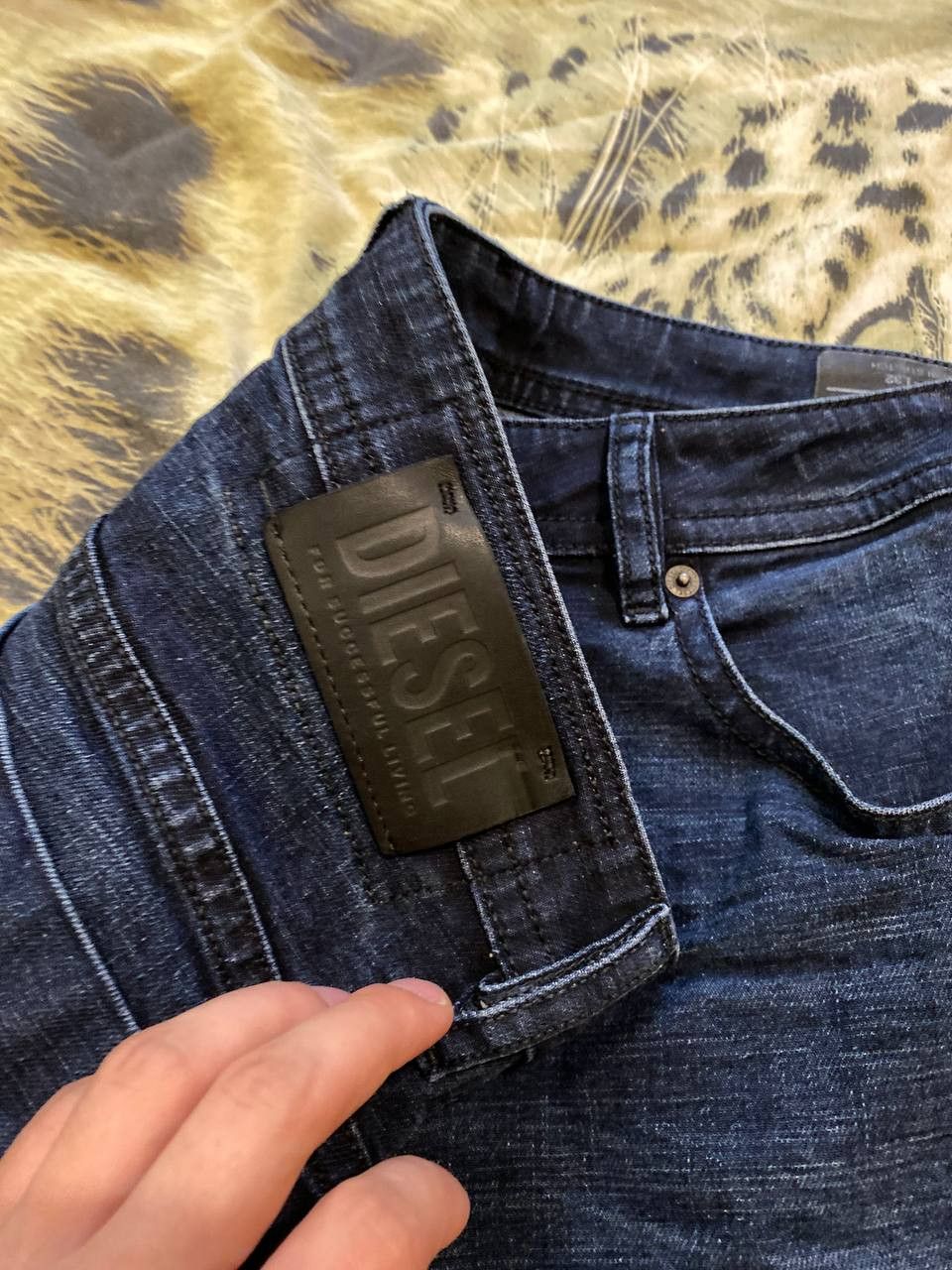 Diesel streetwear Diesel blue jeans denim pants vintage Size US 34 / EU 50 - 6 Thumbnail
