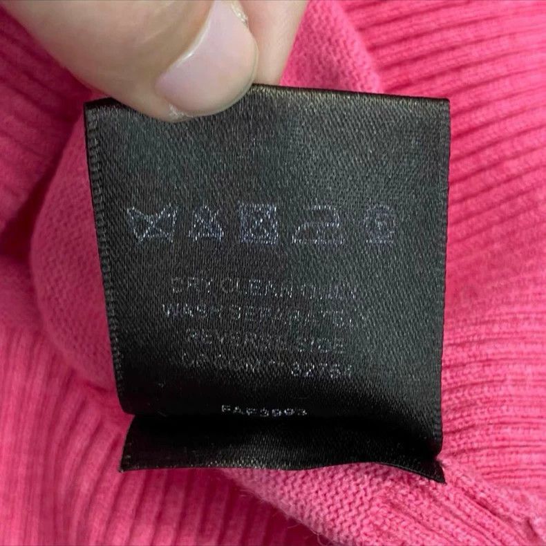 Ermenegildo Zegna Loro Piana Women's Pink Wool Sweater- Size US M / EU 48-50 / 2 - 8 Thumbnail