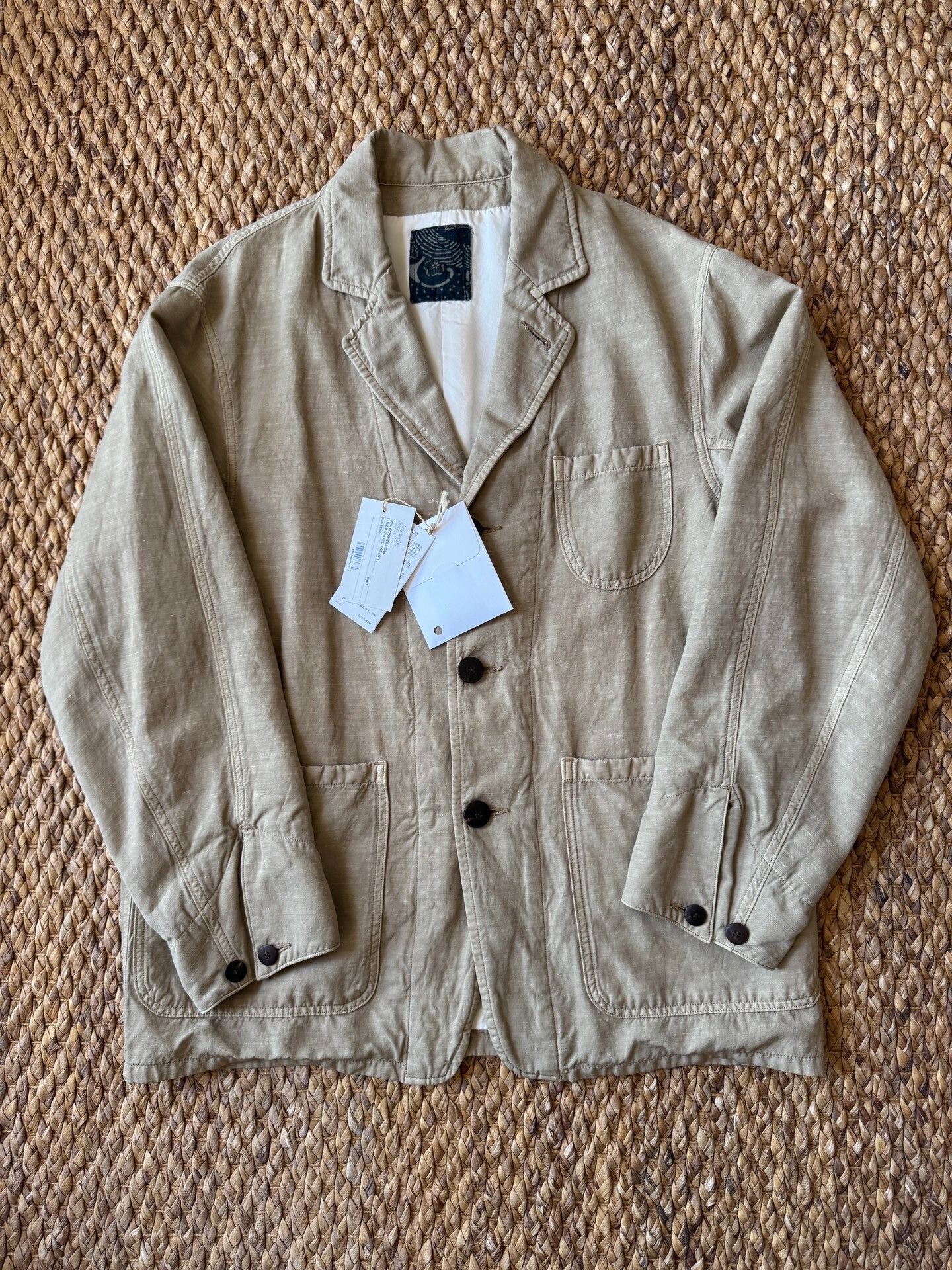 Visvim Visvim 23SS ICT HAMMONS CHORE DMGD Jacket | Grailed
