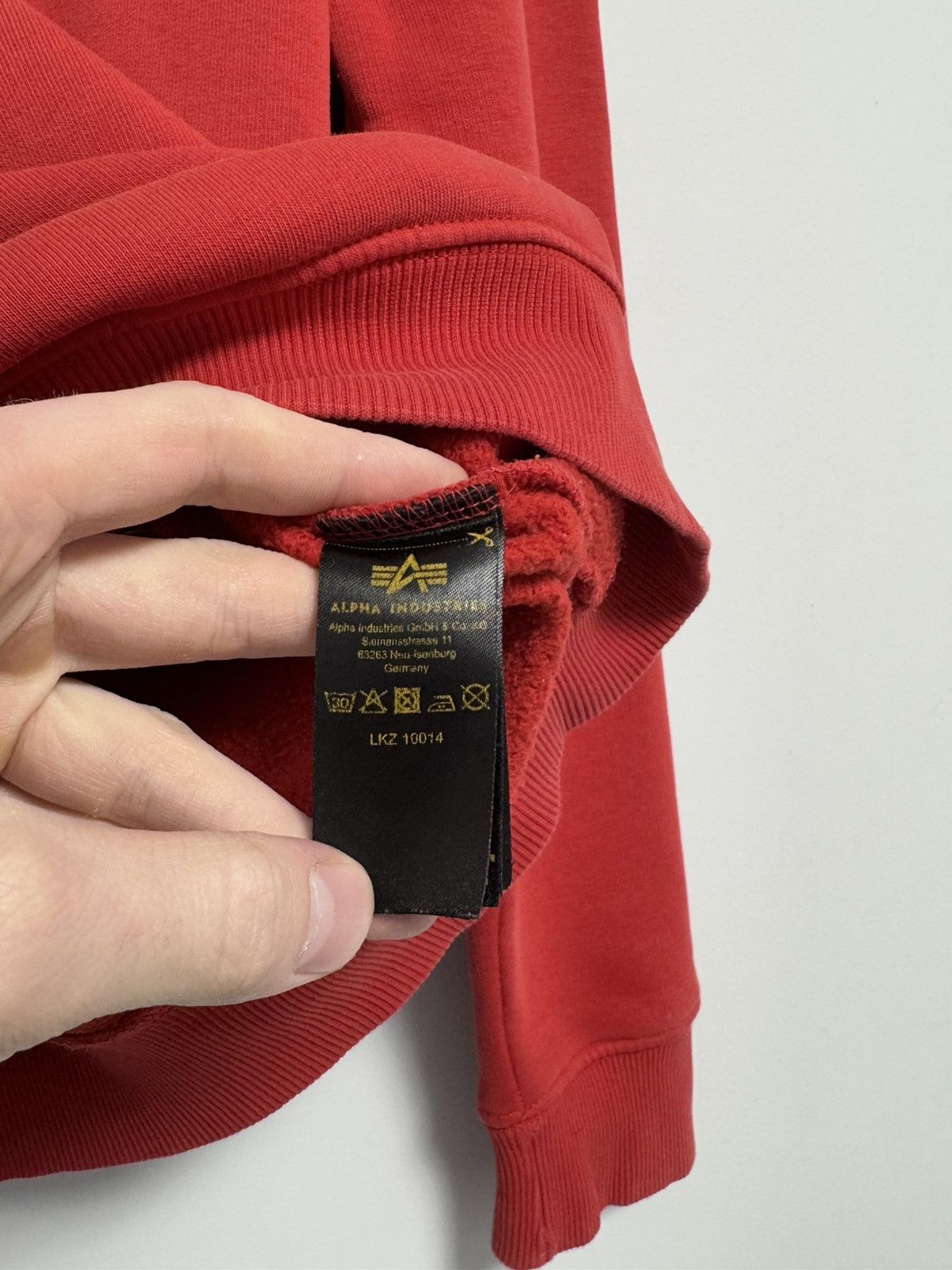 Alpha Industries Alpha Industies Sweatshirt Big Logo Size US S / EU 44-46 / 1 - 9 Thumbnail