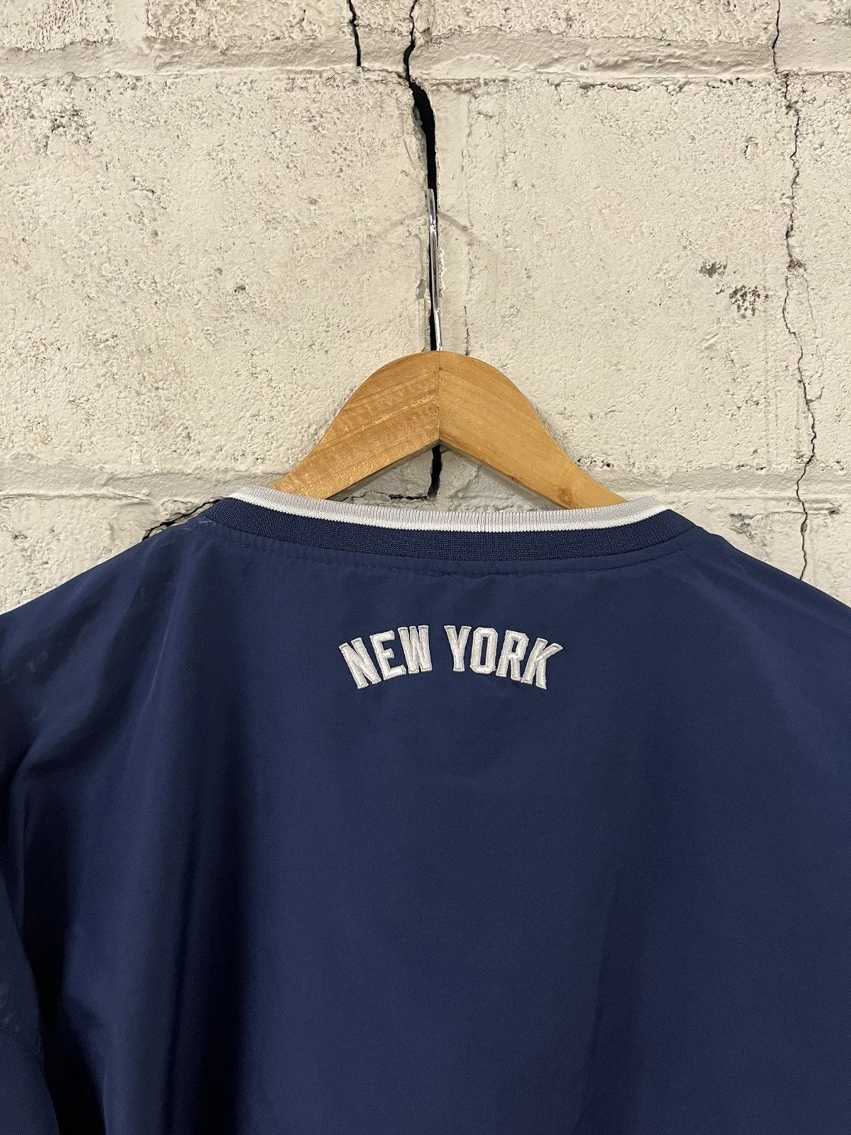 Nike Nike NY yankees y2k center swoosh windbreaker hype rare Size US XXL / EU 58 / 5 - 5 Thumbnail