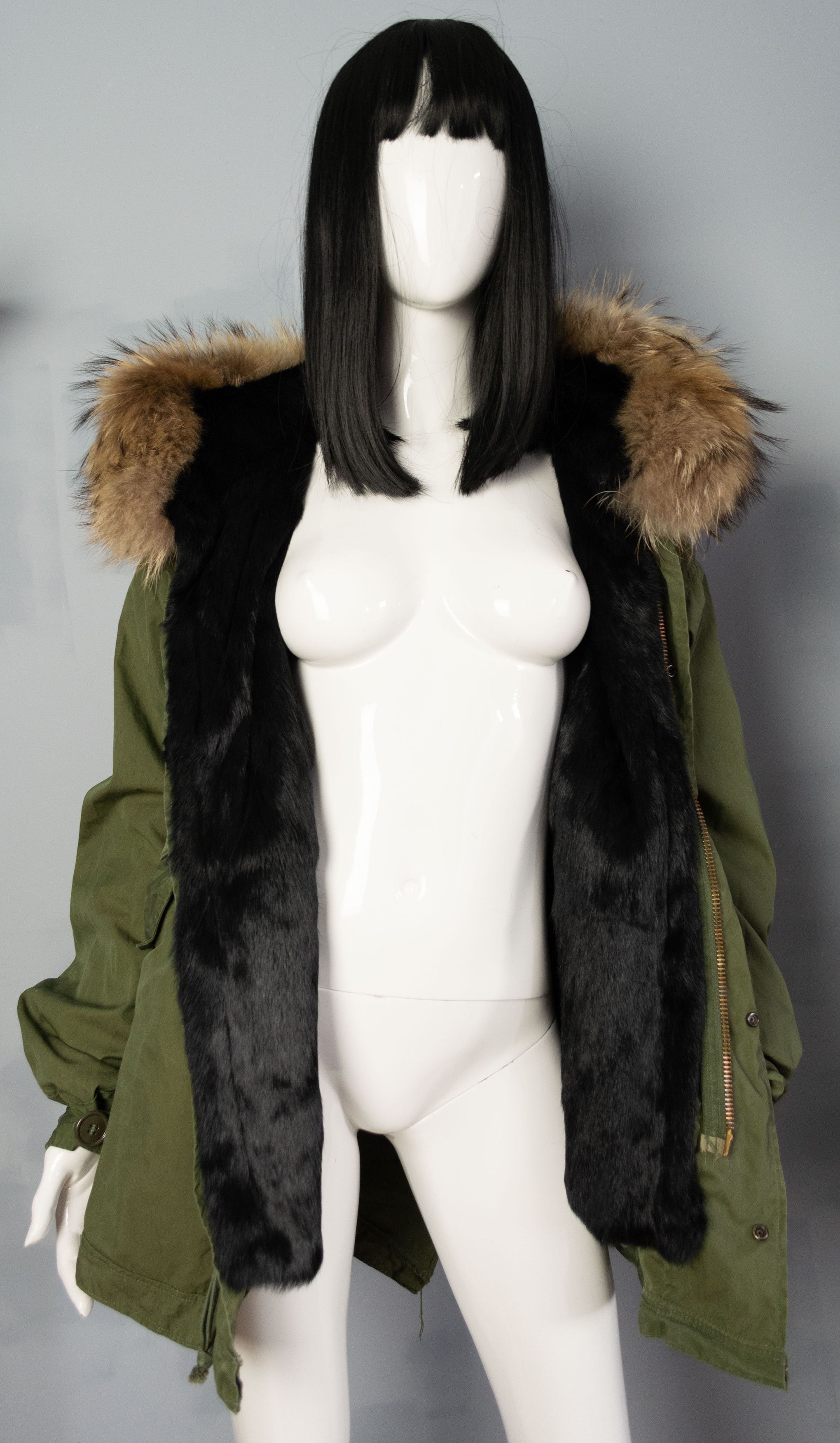 Vintage Barbed FOX M65 parka jacket green khaki winter Size L / US 10 / IT 46 - 12 Thumbnail