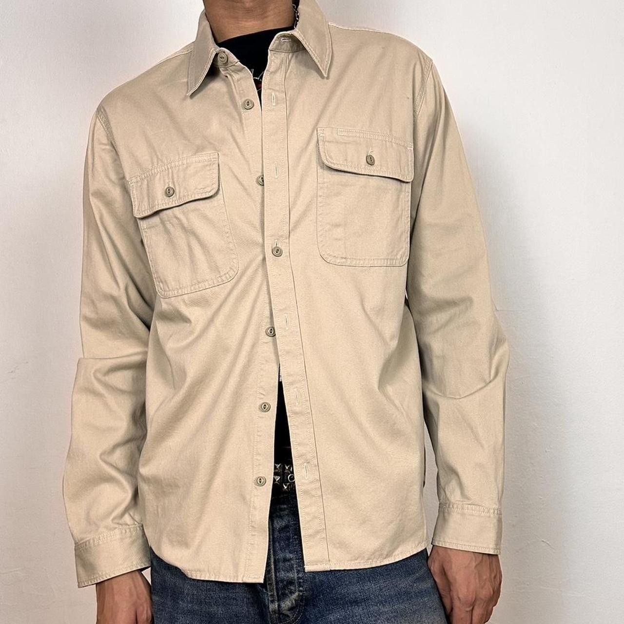 Bdg BDG Tan Button Safari Button Up Shirt - Large Size US L / EU 52-54 / 3 - 5 Thumbnail