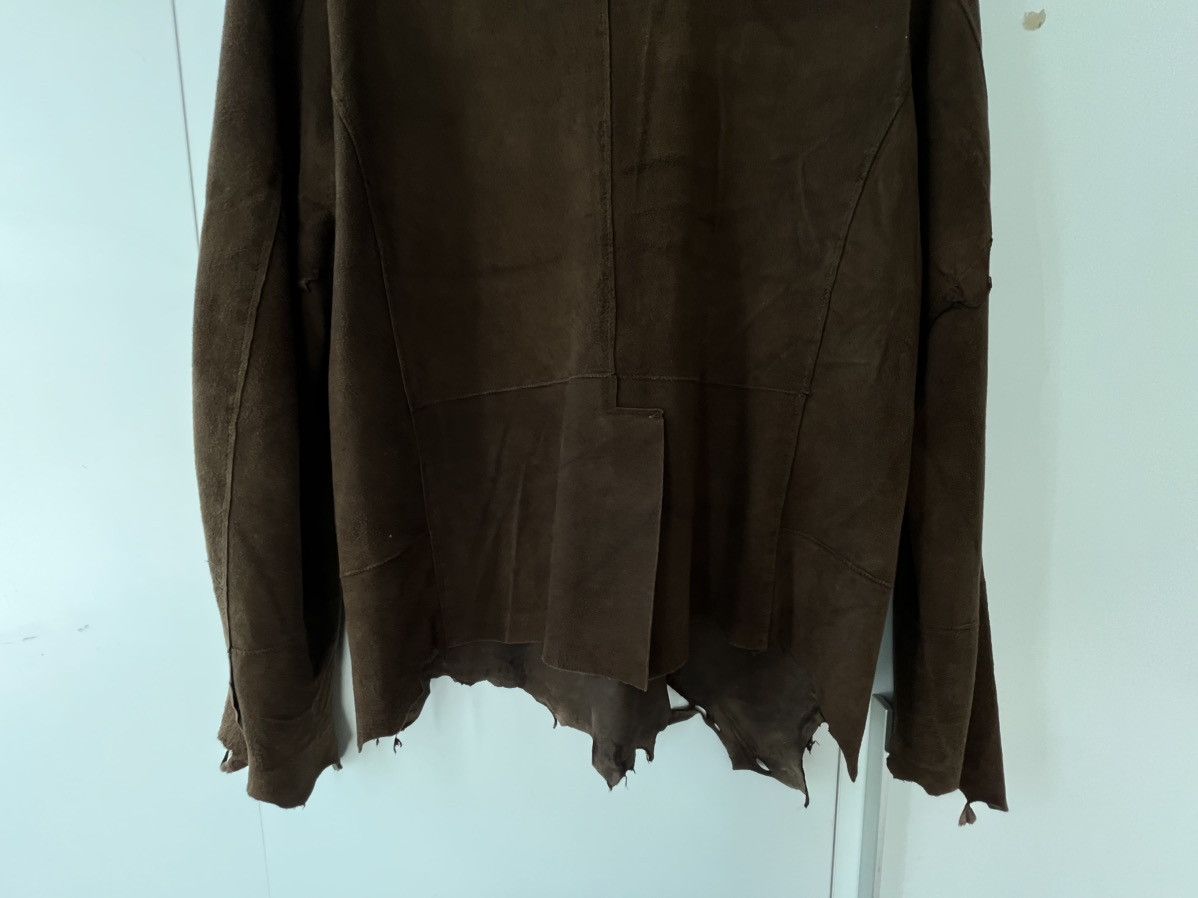 Takahiromiyashita The Soloist. Rough out leather L/S tunic longsleeve Size US M / EU 48-50 / 2 - 7 Thumbnail