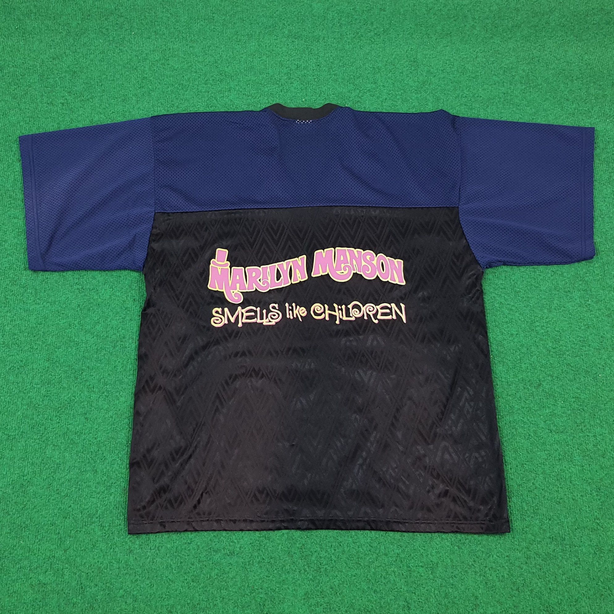 Marilyn Manson Vintage Marilyn Manson Smells Like Children Jersey C204N42 Size US L / EU 52-54 / 3 - 3 Thumbnail
