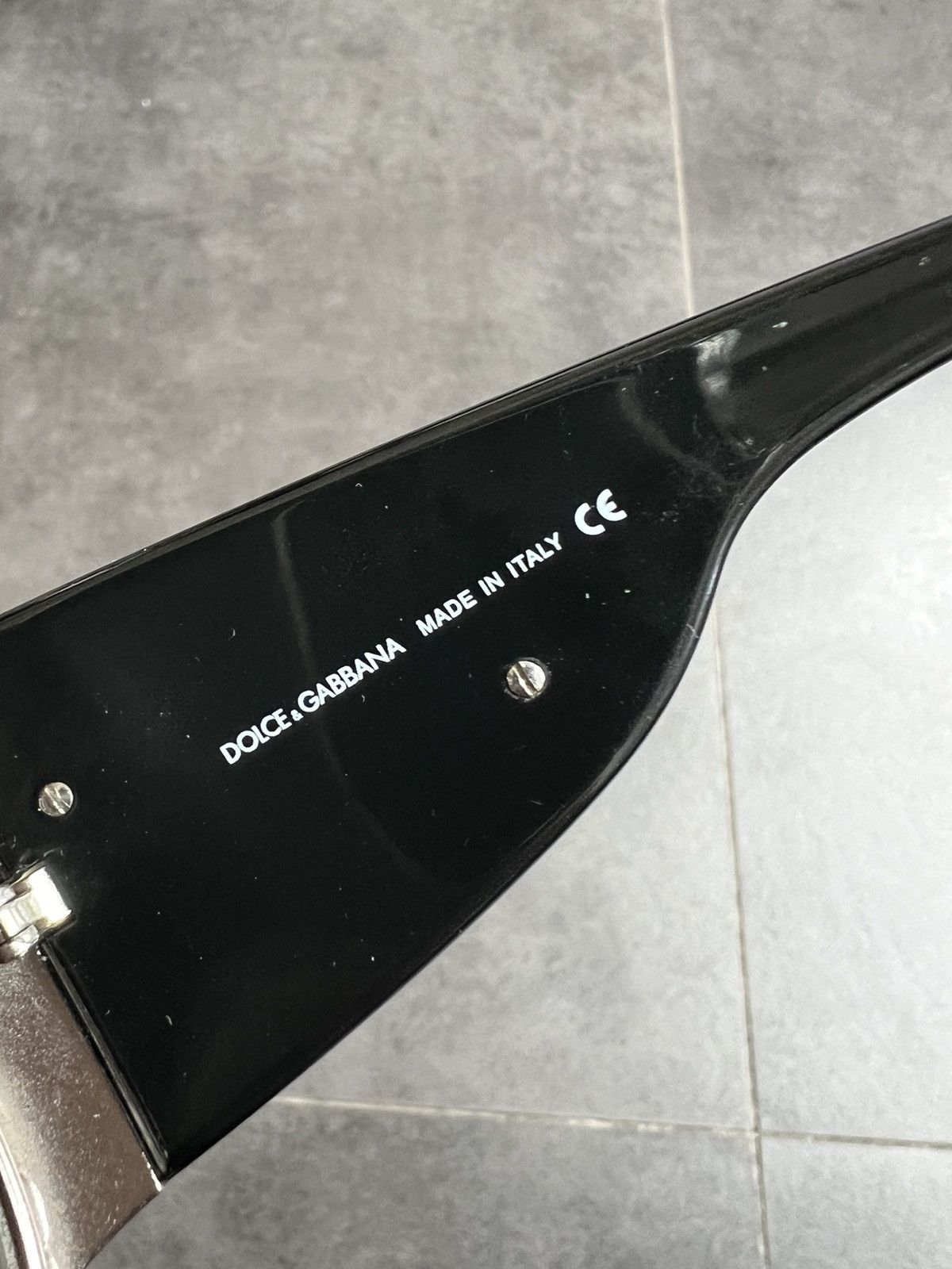Vintage Dolce Gabbana Masked shield sunglasses