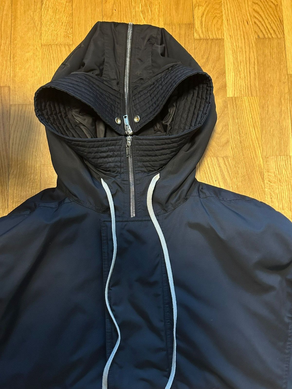 Rick Owens Drkshdw Rick Owens DRKSHDW hooded bomber jacket Size US L / EU 52-54 / 3 - 7 Thumbnail