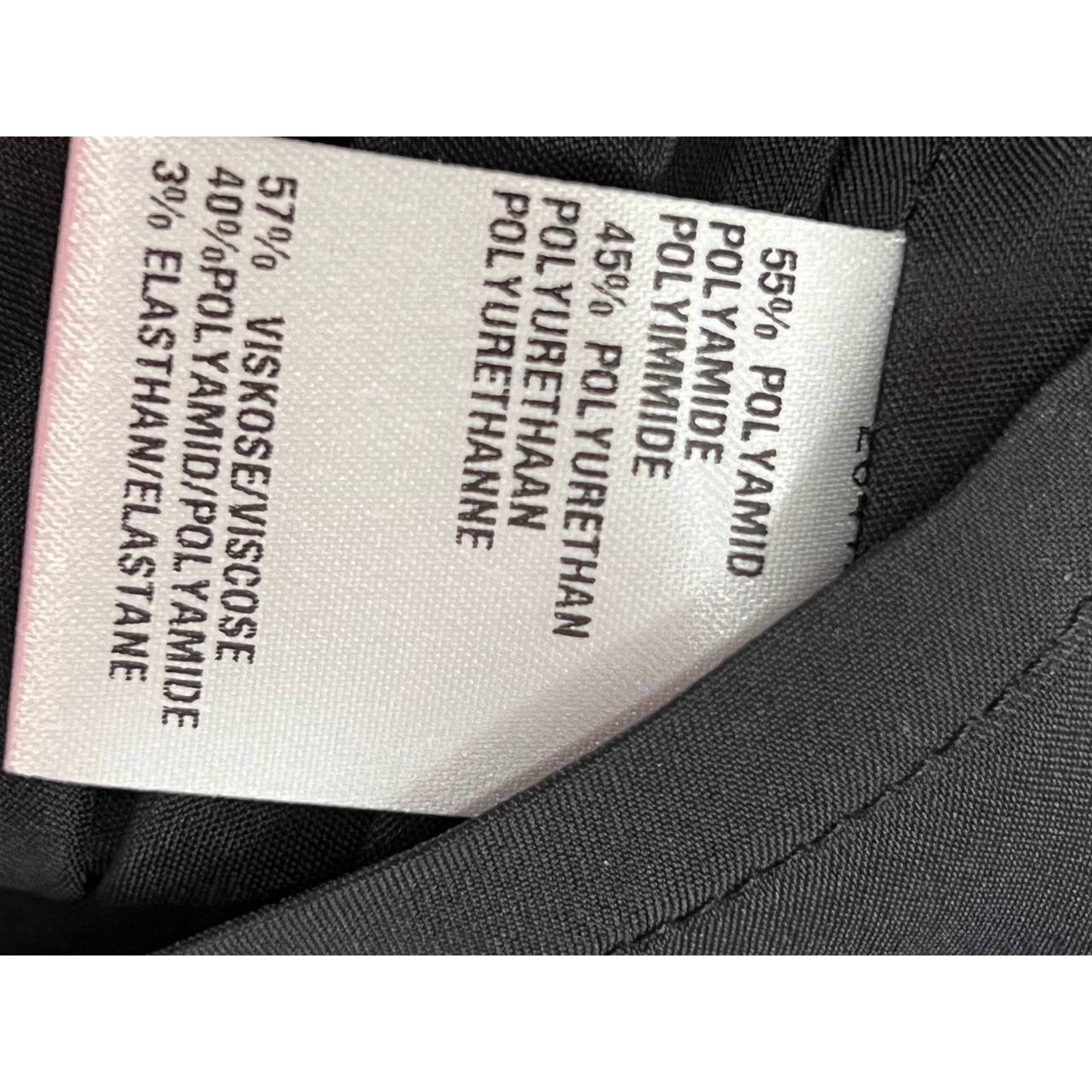 & Other Stories Barbara Schwarzer Lather Zip Midi Black Size 6 A000396 Size M / US 6-8 / IT 42-44 - 5 Thumbnail