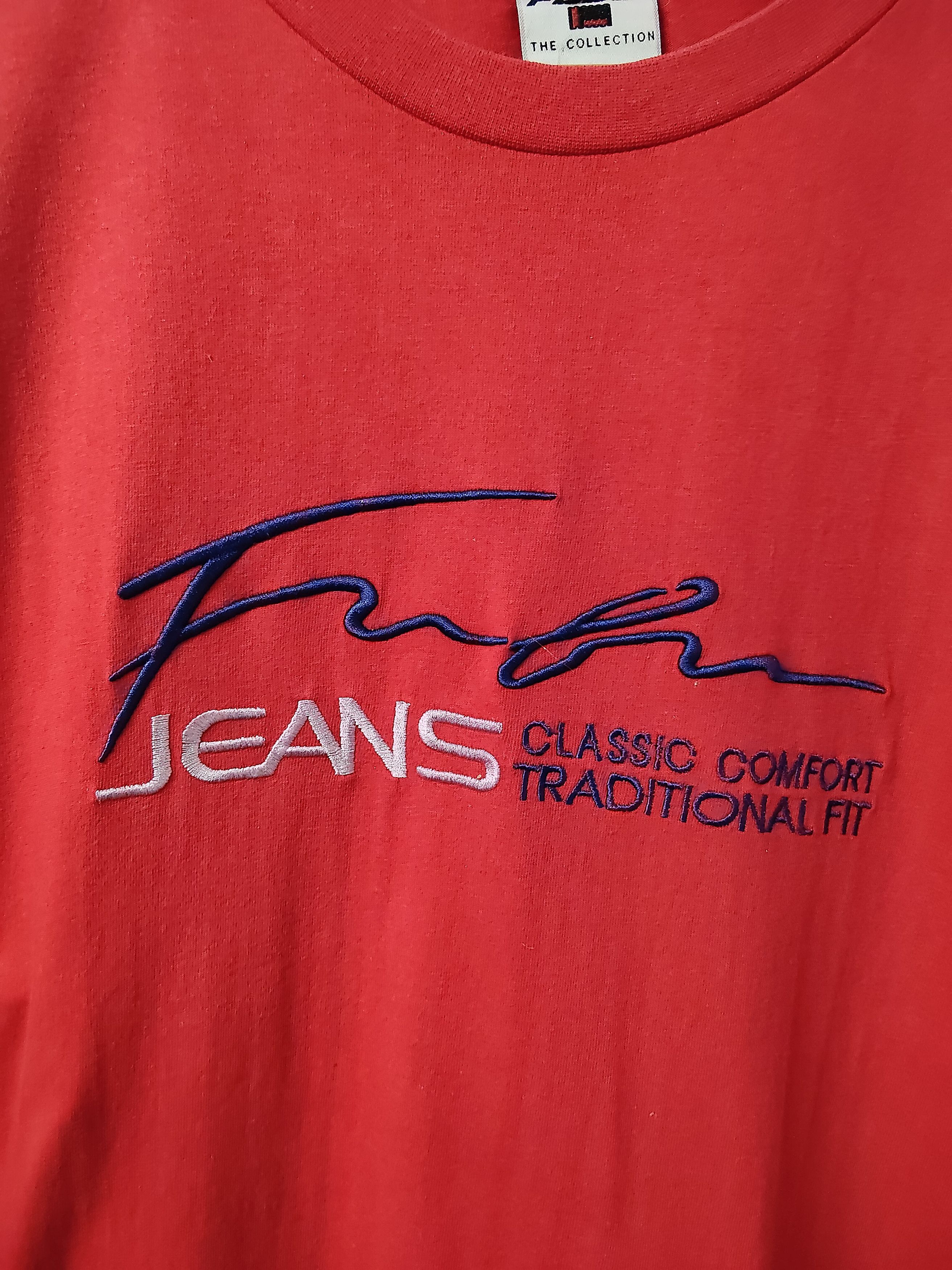 Fubu × Vintage vintage FUBU JEANS shirt big logo embroidery made in usa Size US L / EU 52-54 / 3 - 4 Thumbnail