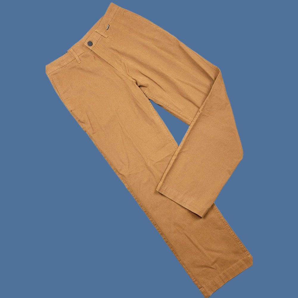Hurley Hurley Pants Mens 30 Brown Relaxed Chino Tapered Leg 100% Cotton NWT Holiday Beach Casual Travel Front Zip Pocket Button Logo Size US 30 / EU 46 - 1 Thumbnail