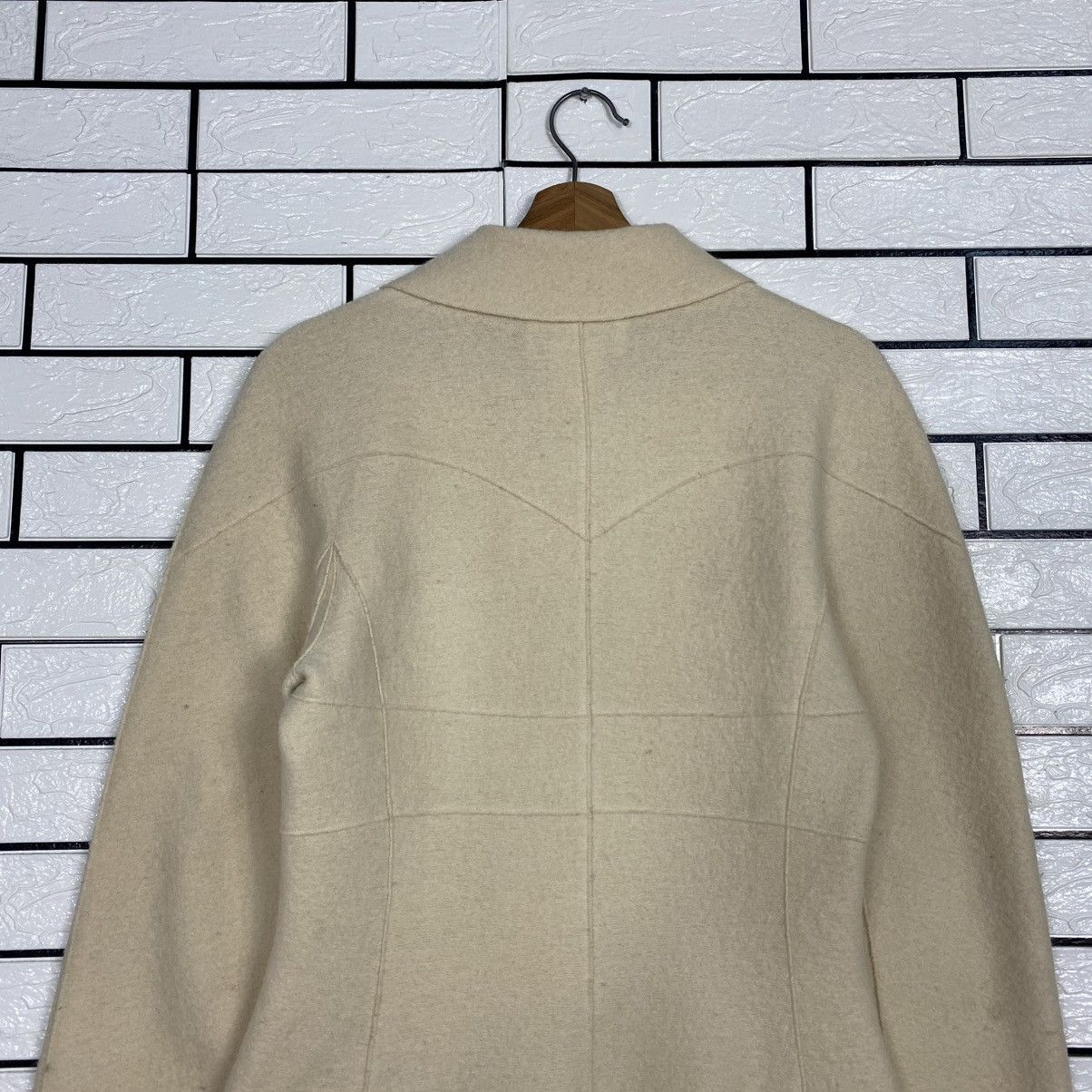Chanel 🔥VINTAGE LONG JACKET DRESS BUTTON CHANEL WOOL Size XS / US 0-2 / IT 36-38 - 9 Thumbnail