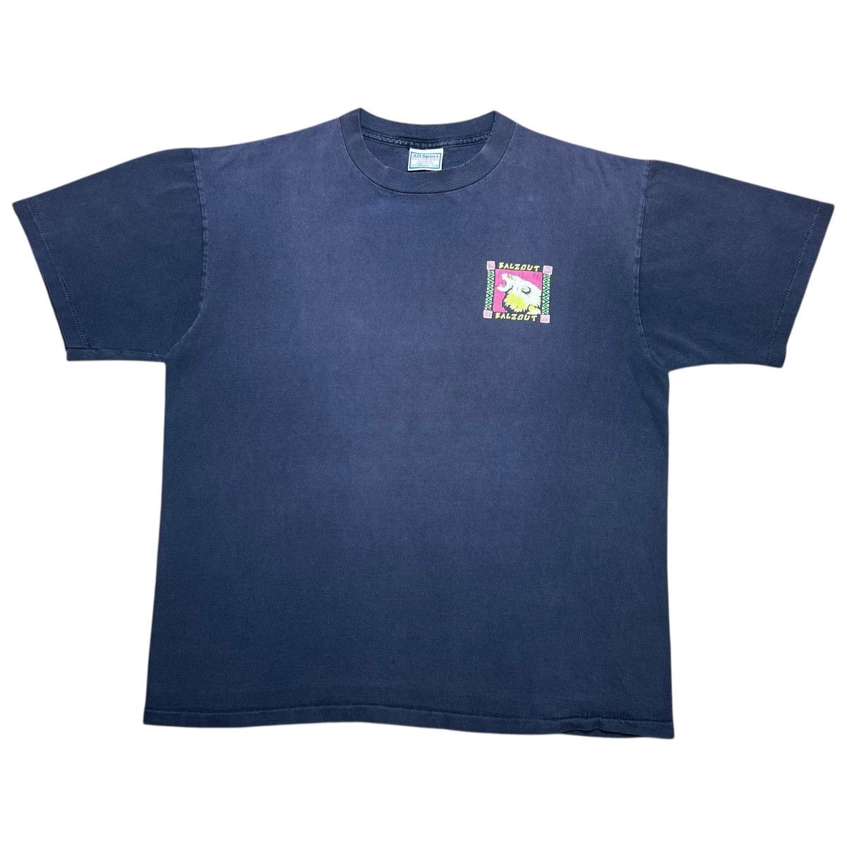 Vintage Vintage 1991 Rasta Reggae Lion Balzout Double Sided T-Shirt Size US XL / EU 56 / 4 - 2 Thumbnail