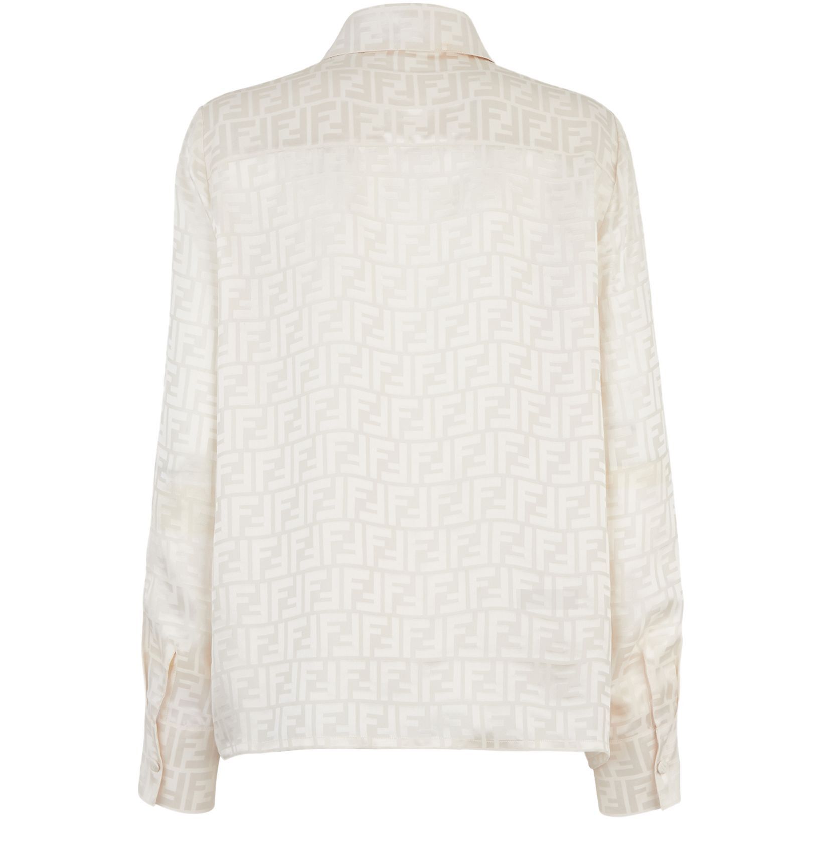Fendi o1loc1c0824 Shirt in Blanc Size XL / US 12-14 / IT 48-50 - 2 Thumbnail