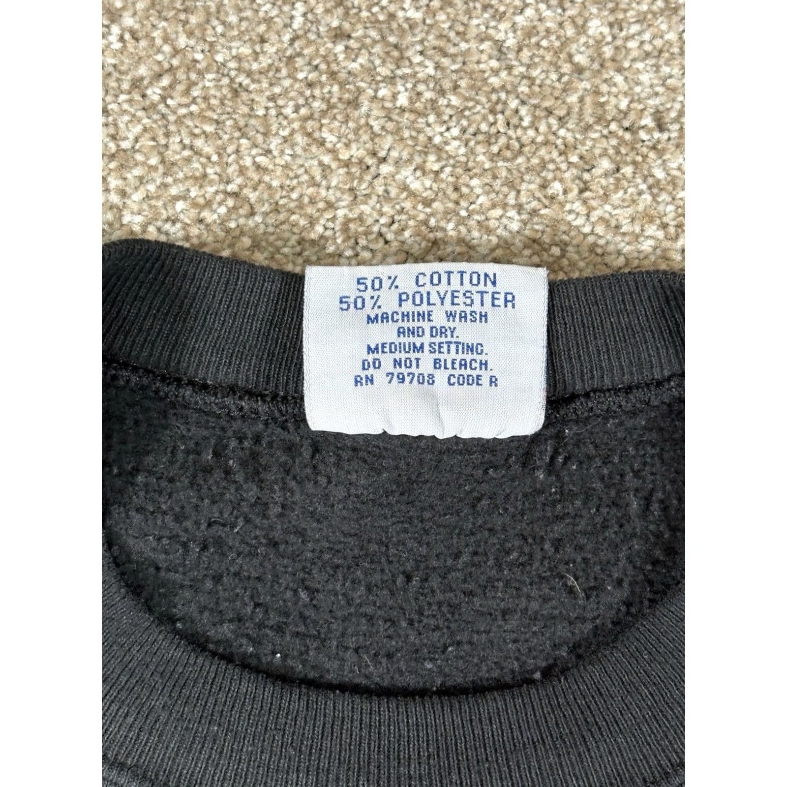 X-LARGE VINTAGE The Game Crewneck Sweatshirt Black XL USA Men Sweatshirt Regular Fit Pull Over All Seasons Knit Cotton Blend Size US XL / EU 56 / 4 - 3 Thumbnail