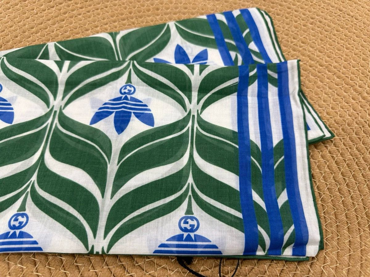 Gucci Gucci x adidas silk scarf New Size ONE SIZE - 5 Thumbnail