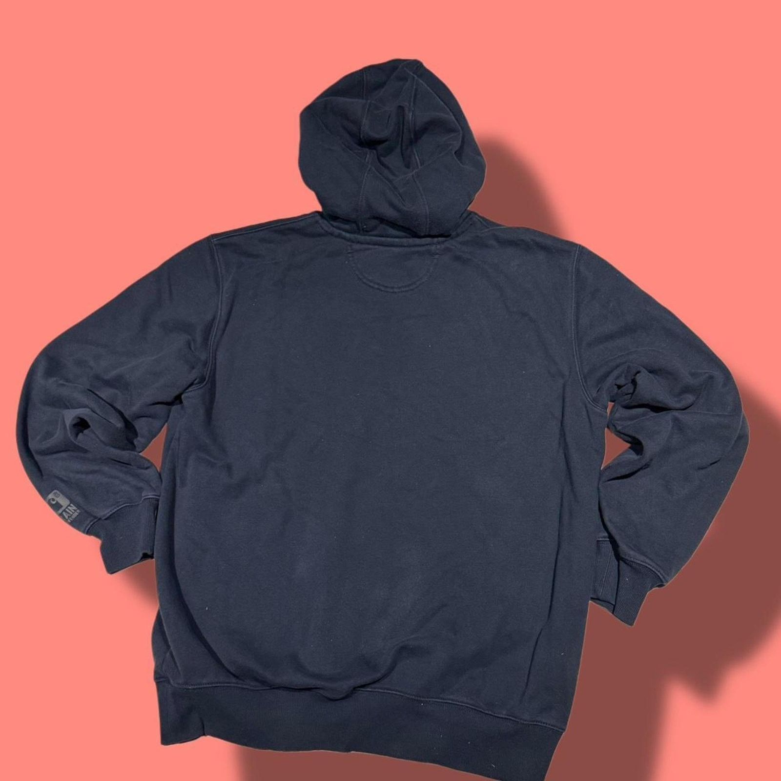Carhartt Navy carhartt hoodie with embroidered Size US M / EU 48-50 / 2 - 2 Thumbnail