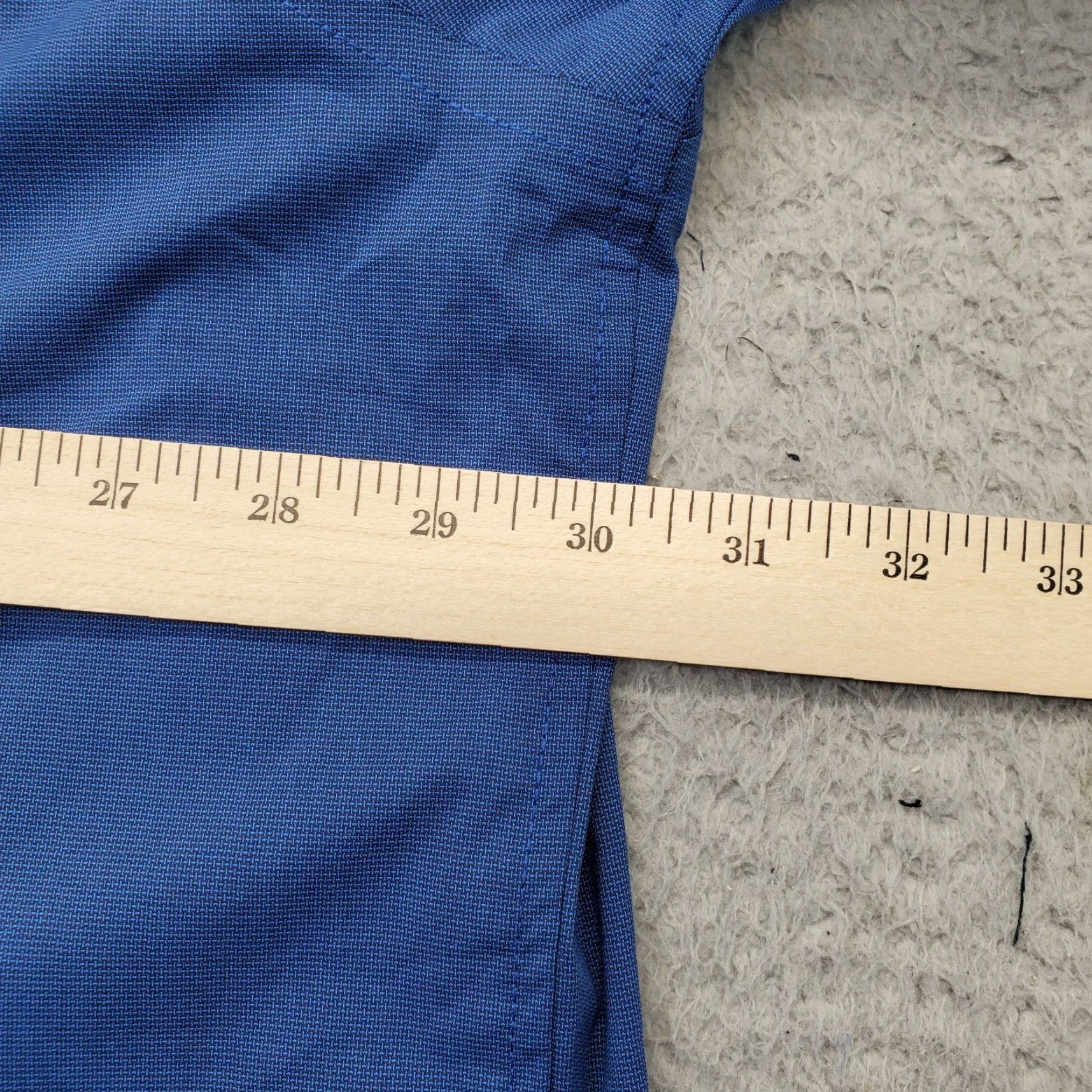 Van Heusen Van Heusen Shirt Mens 3XL Blue Regular Fit Button Up Wrinkle Free Stain Shield Size US XXL / EU 58 / 5 - 4 Thumbnail