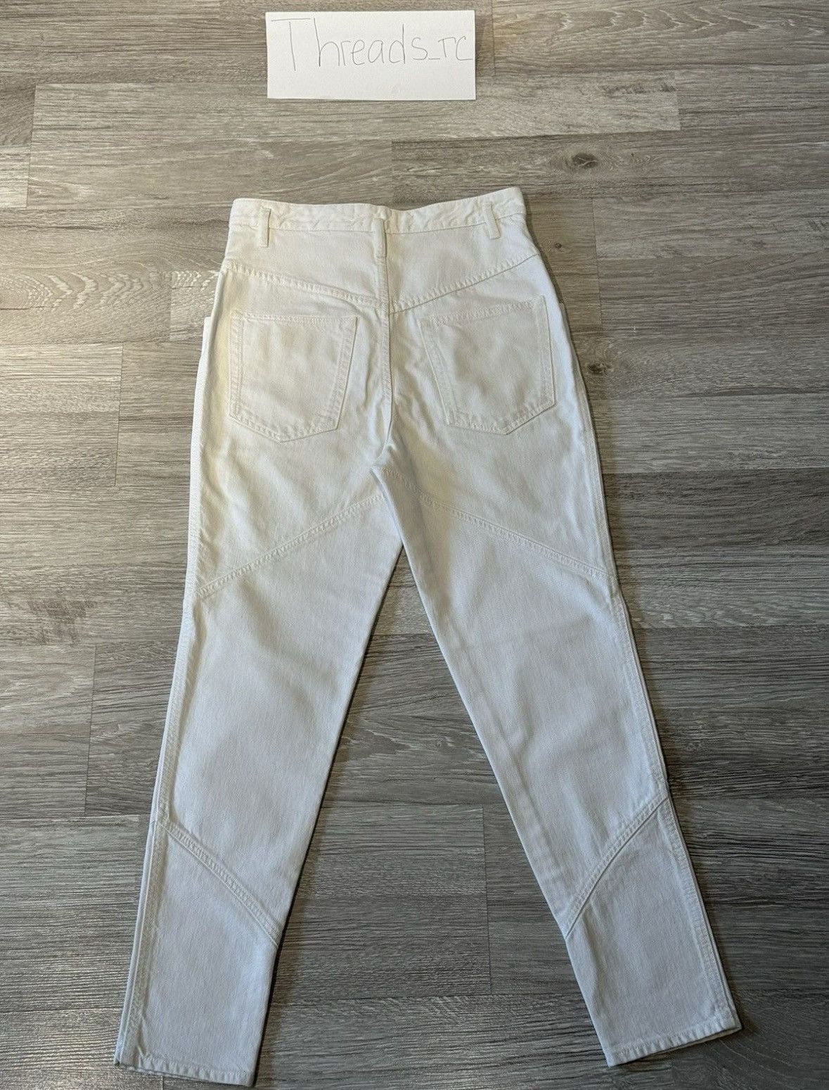 Isabel Marant ISABEL MARANT Nadeloisa High-Rise Jeans Size 25" / US 0 / IT 36 - 6 Thumbnail