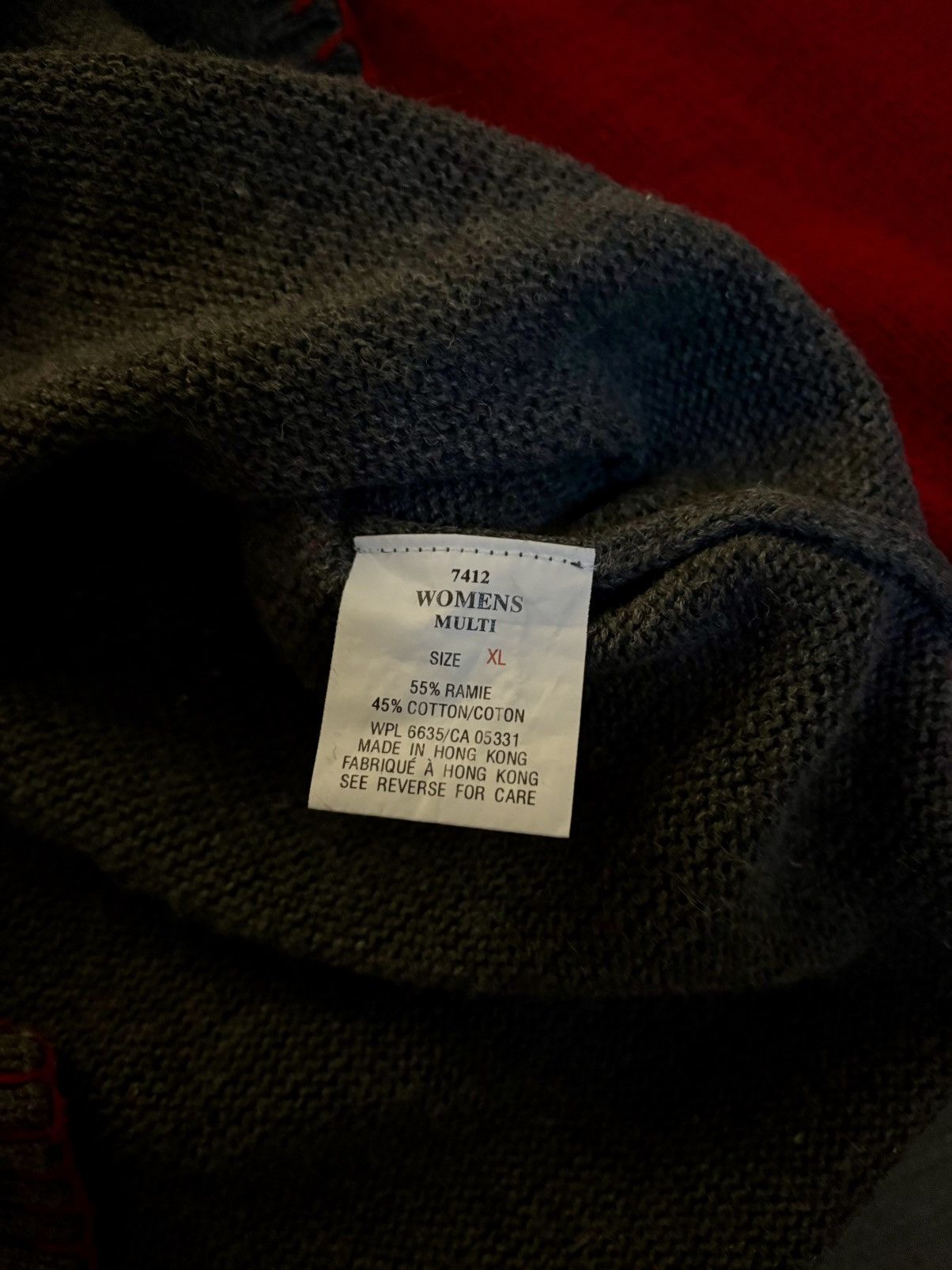 Woolrich Woolen Mills Woolrich VTG 90s ramie/cotton knit polar bear sweater M Size M / US 6-8 / IT 42-44 - 4 Thumbnail