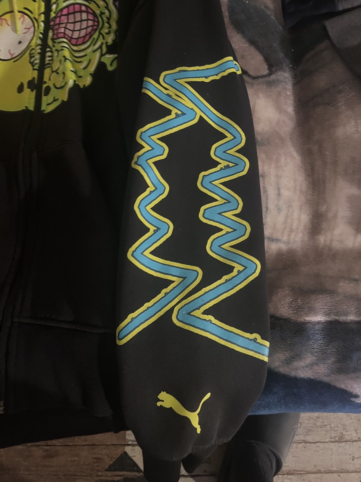 Puma Rick n MortyxPuma Hoodie Size US M / EU 48-50 / 2 - 2 Thumbnail