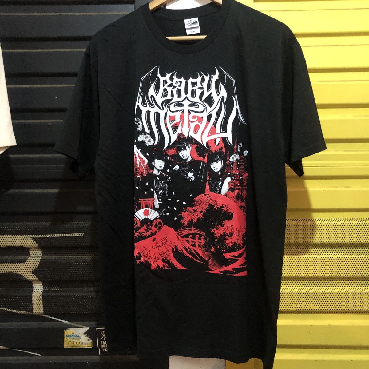 Band Tees × Japanese Brand 2015 World Tour Baby Metal band tee Size US XXL / EU 58 / 5 - 1 Thumbnail