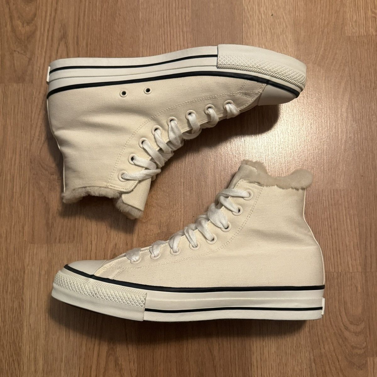 Undercover Undercover Fur Lined High Top Sneakers Size US 9 / EU 42 - 1 Thumbnail