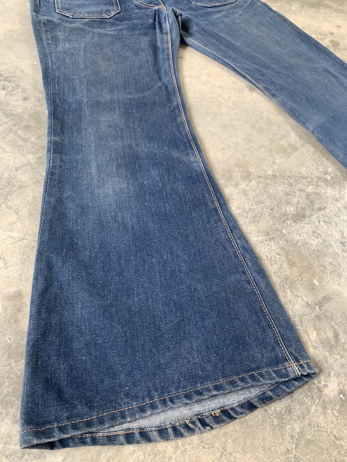 Vintage Super Flare Jeans Vintage 70's Bush Pant X-WEST CANTON USA Size US 32 / EU 48 - 8 Thumbnail
