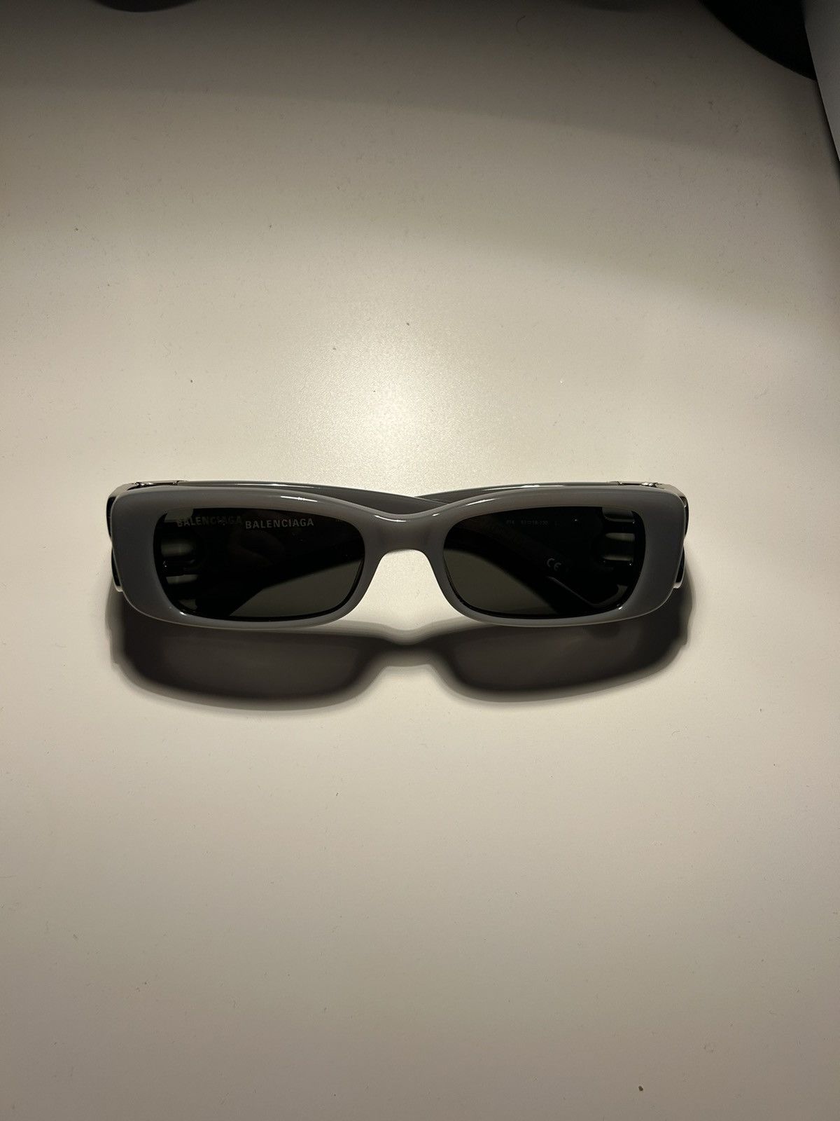 image of Balenciaga Sunglasses in Grey, Men's