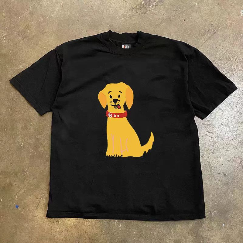 Japanese Brand × Vintage Street Hip Hop Cartoon Puppy Print L Short Sleeve T-Shirt Size US L / EU 52-54 / 3 - 1 Thumbnail