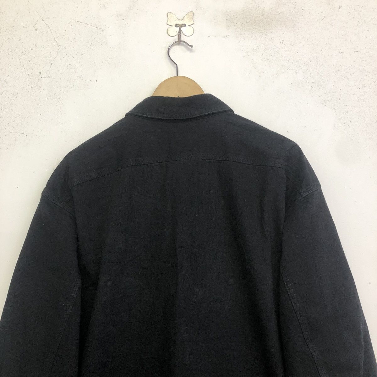 Lemaire × Uniqlo Uniqlo X Christophe Lemaire Oversize Denim Button Jacket Size US XL / EU 56 / 4 - 8 Thumbnail