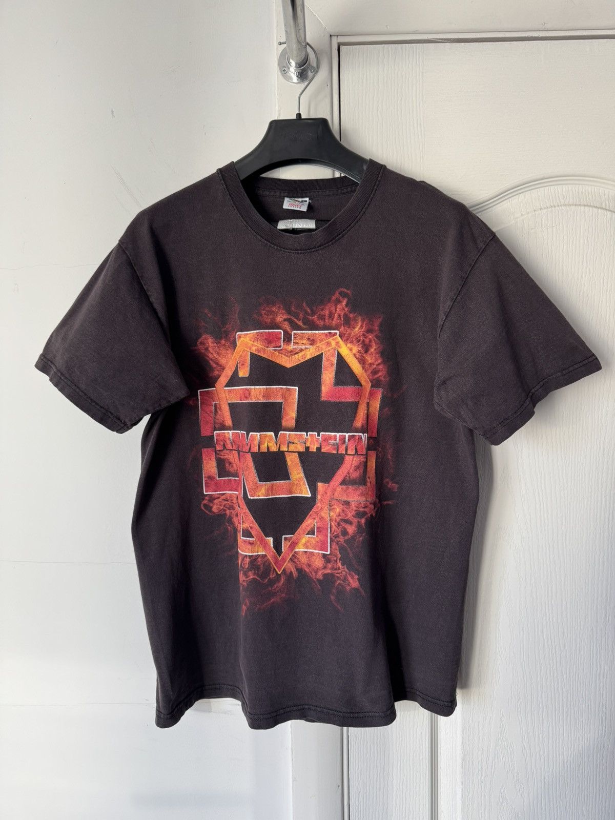 Band Tees Vintage 2000s Rammstein Graphic Band Tee Size US L / EU 52-54 / 3 - 4 Thumbnail