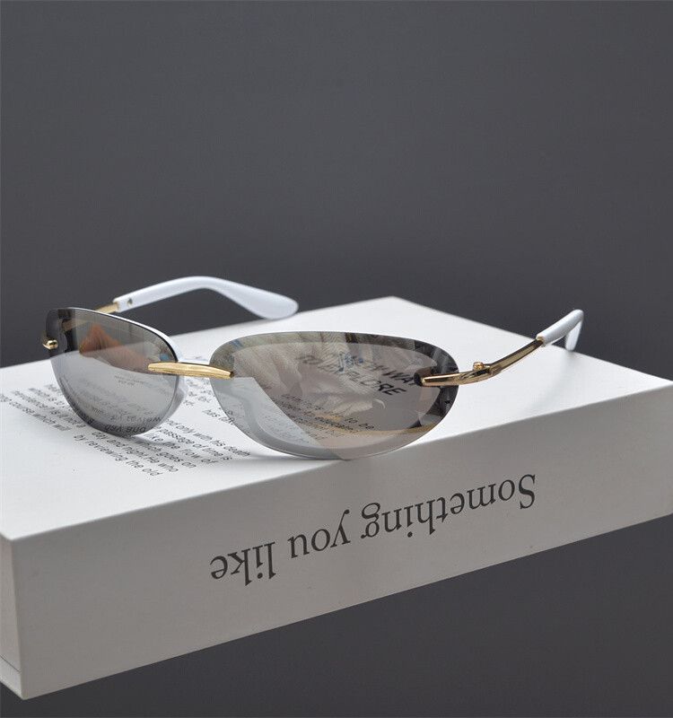 Electric Visual Hip-hop Street ins style custom avant-garde sunglasses Size ONE SIZE - 2 Thumbnail